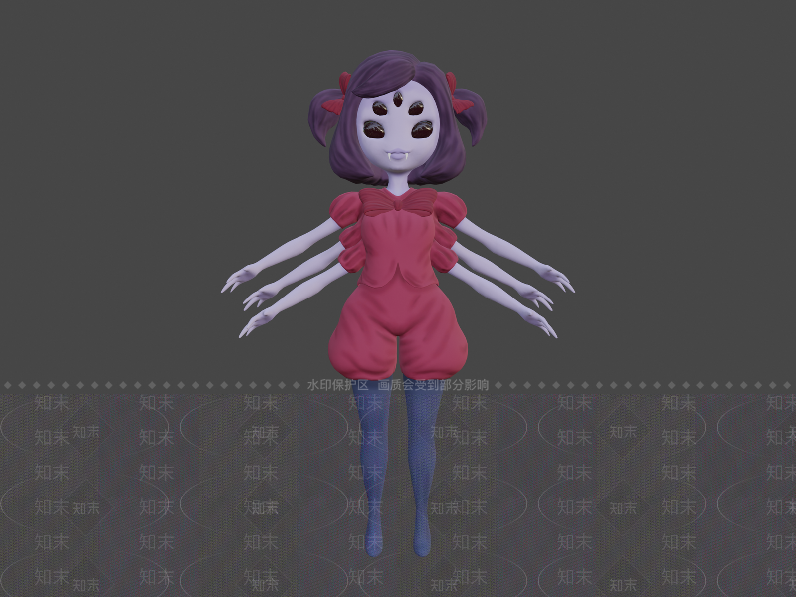 爬行类动物3D模型下载【ID:1197529824】