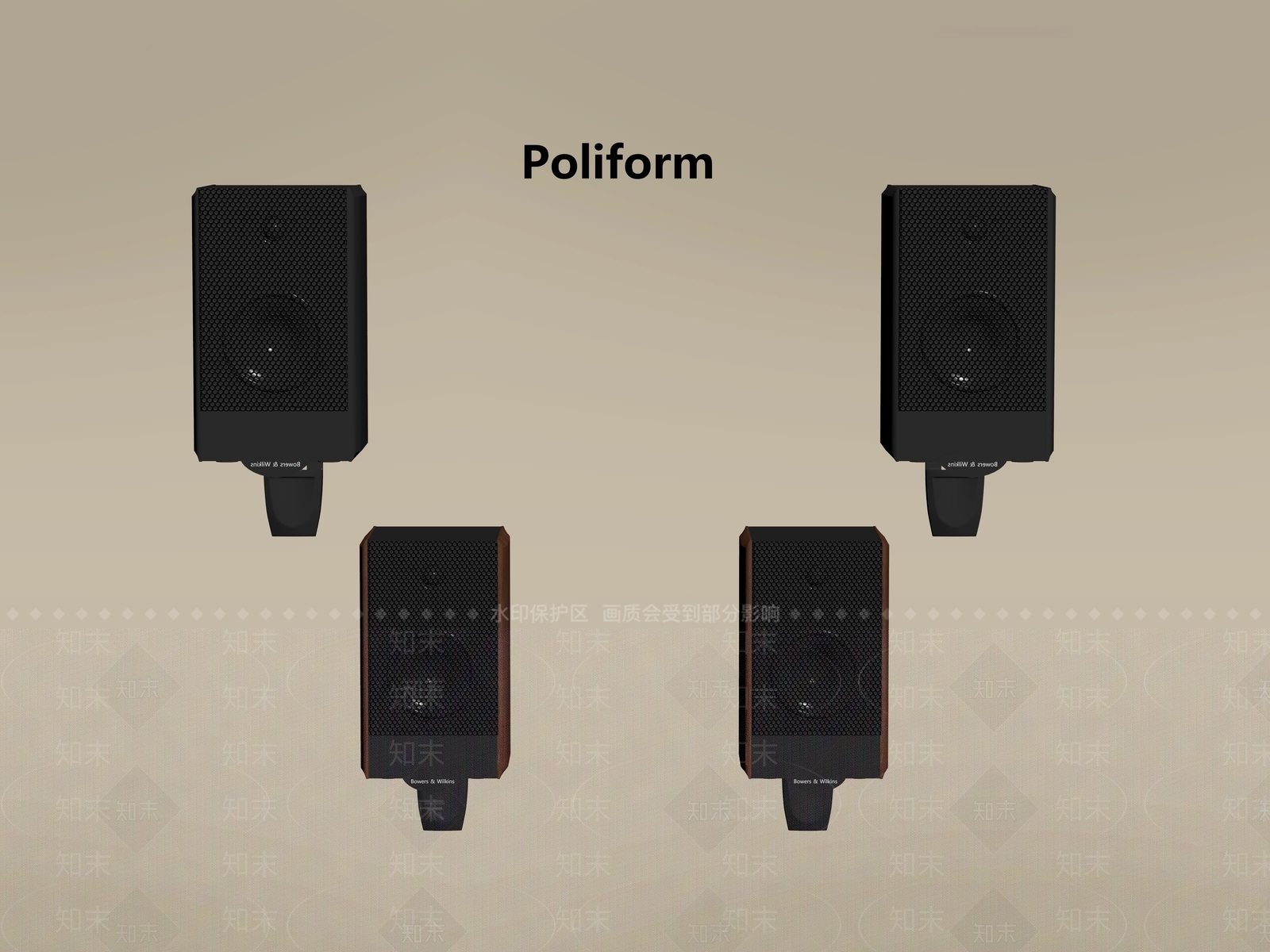 音响SU模型下载【ID:1197530891】