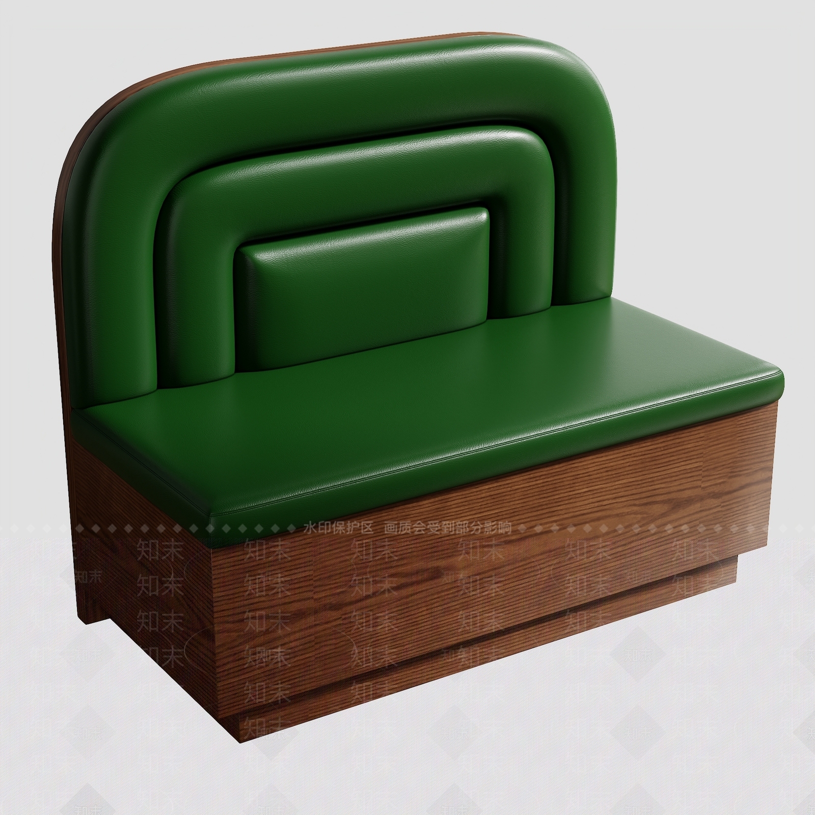 现代简欧卡座沙发3D模型下载【ID:1197531739】