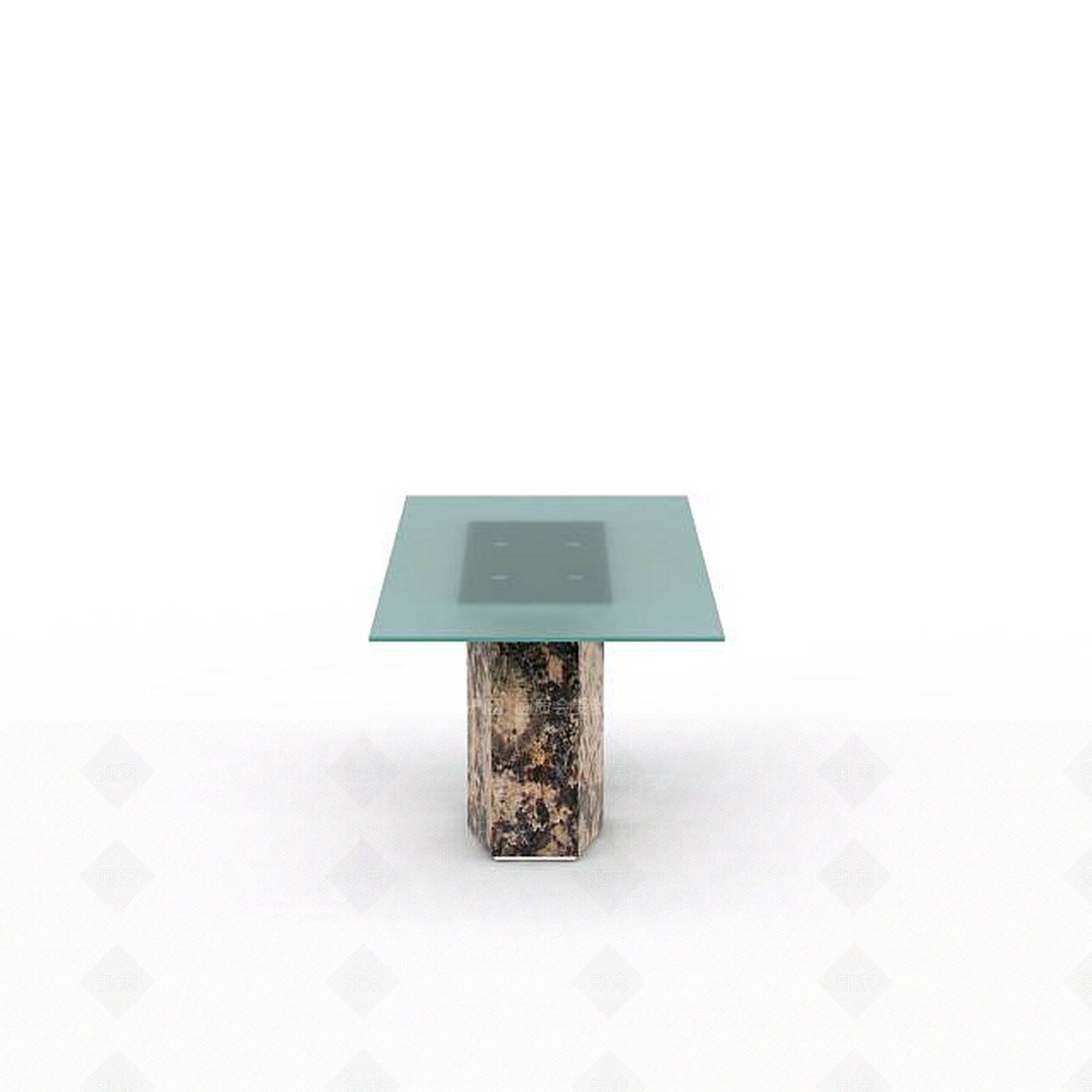 现代家用玻璃桌3D模型下载【ID:1197532999】