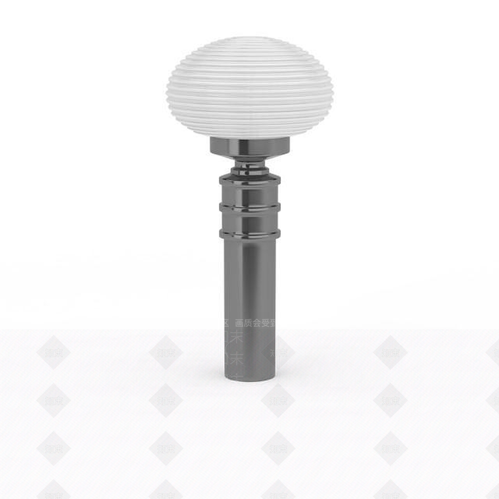 现代室外公园路灯3D模型下载【ID:1197533361】