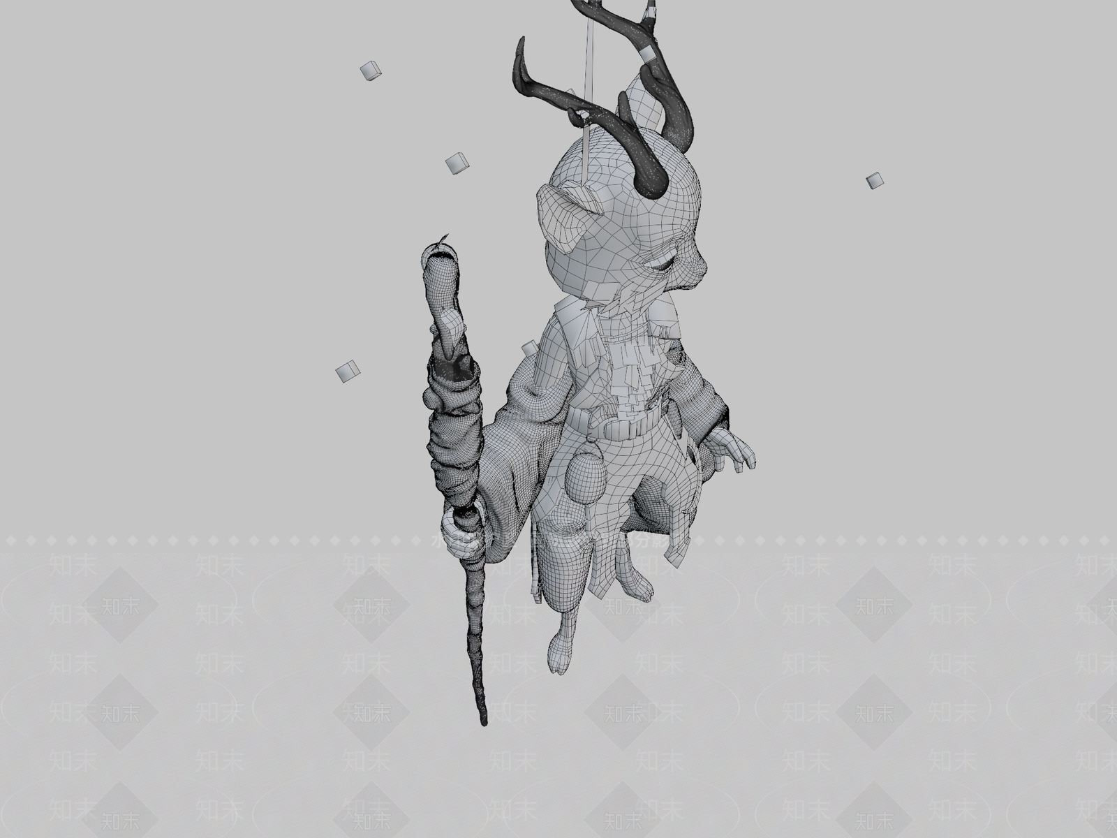 虚拟人物3D模型下载【ID:1197534257】