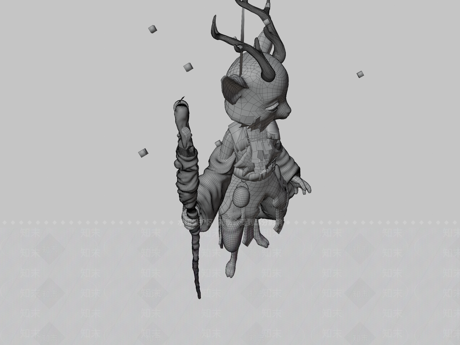 虚拟人物3D模型下载【ID:1197534257】