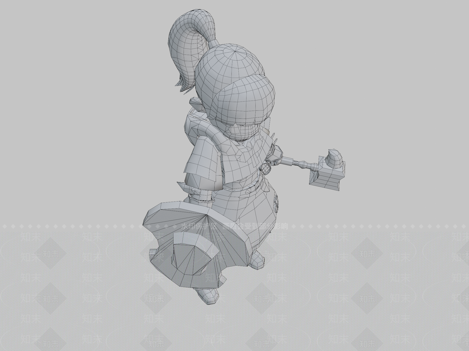 虚拟人物3D模型下载【ID:1197534376】