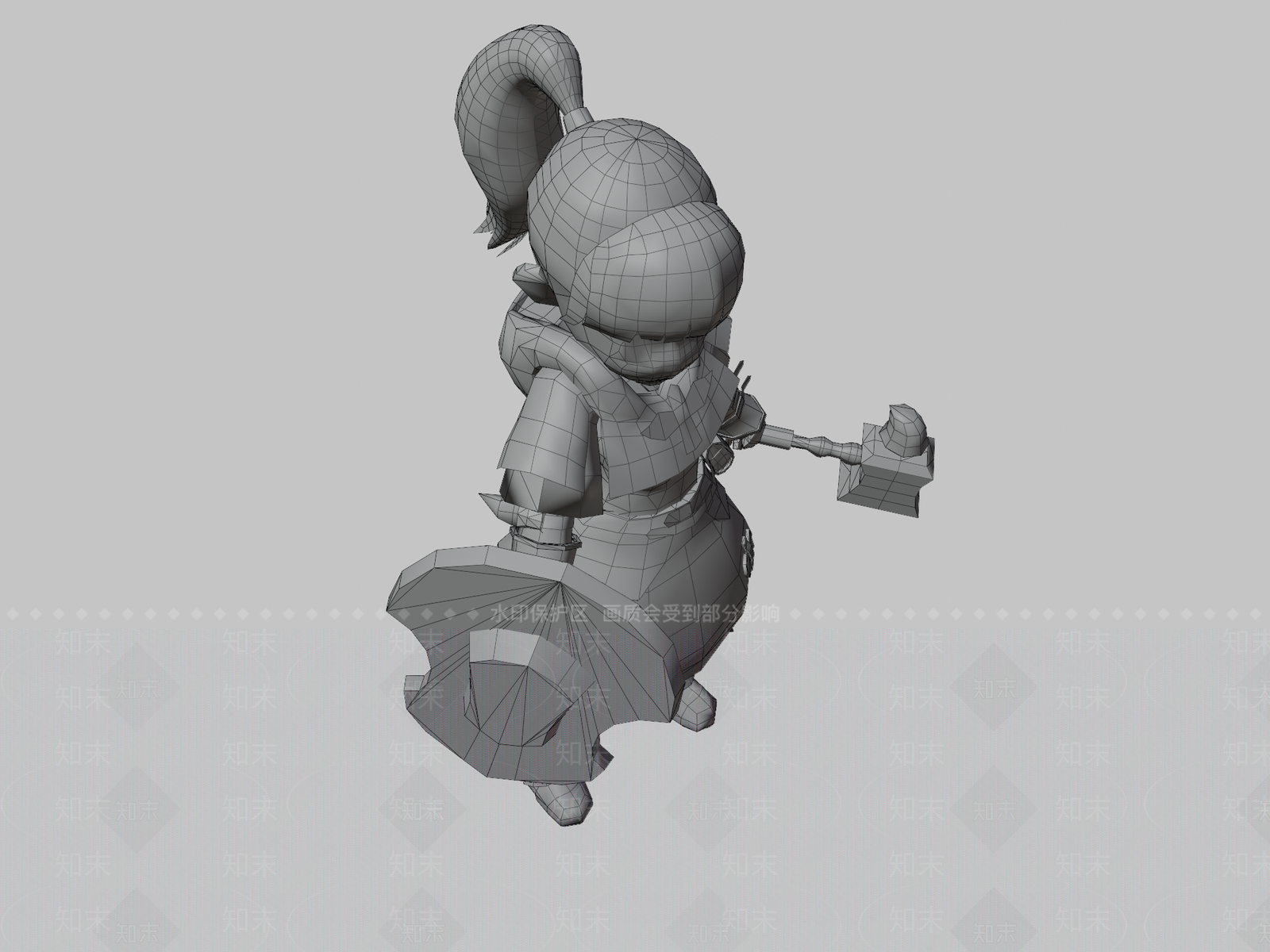 虚拟人物3D模型下载【ID:1197534376】