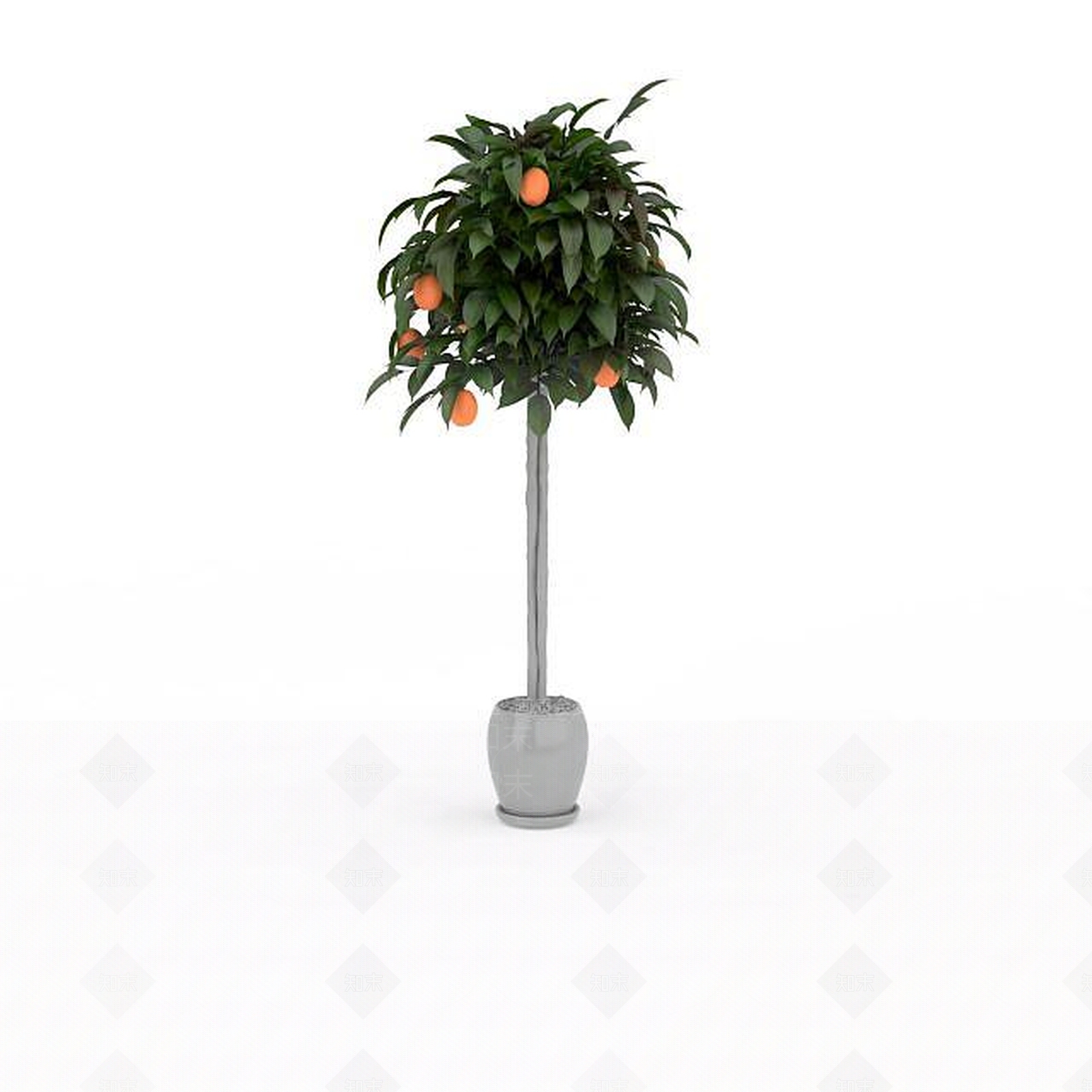 现代水果树3D模型下载【ID:1197535170】