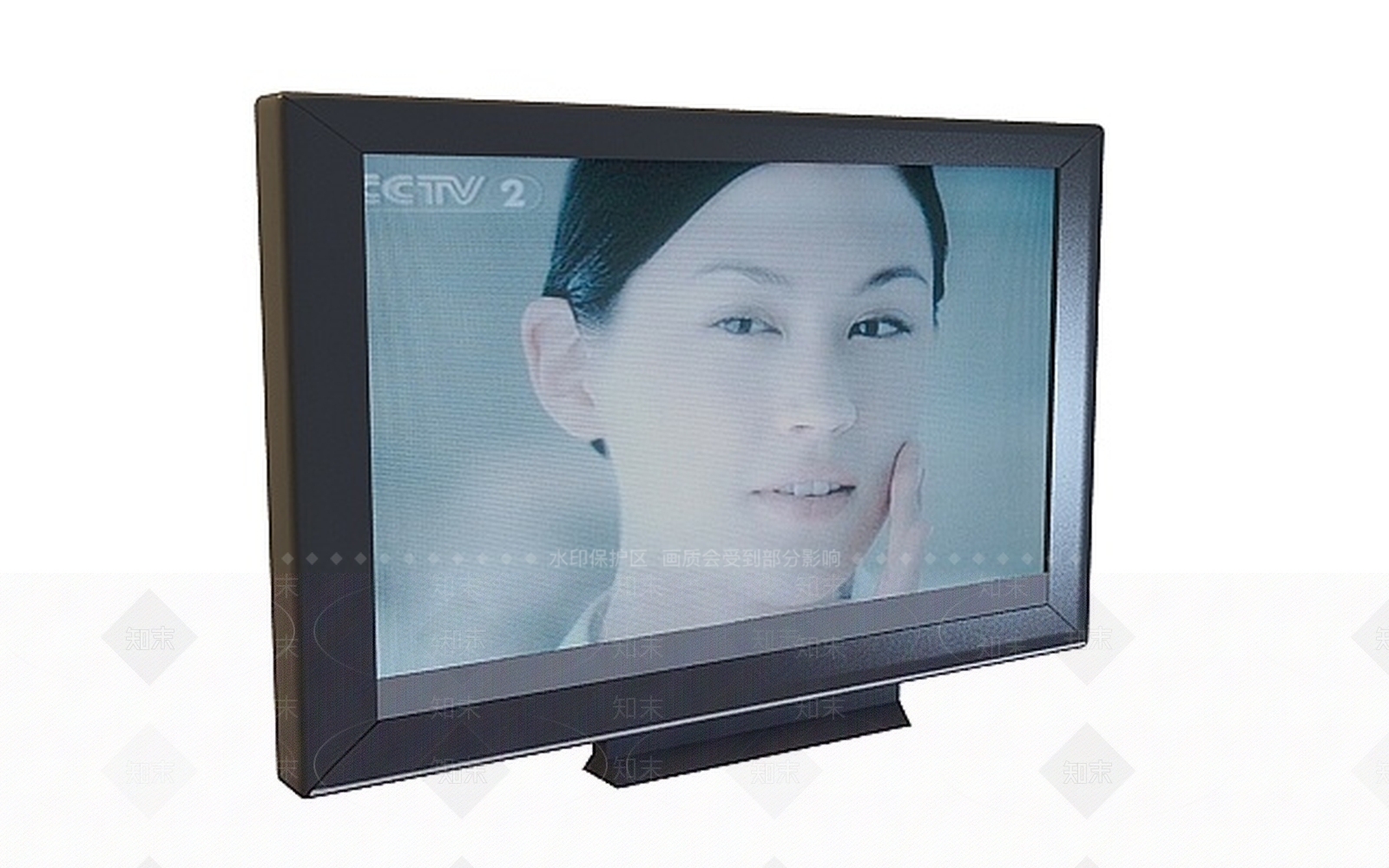 现代挂墙液晶电视3D模型下载【ID:1197535455】