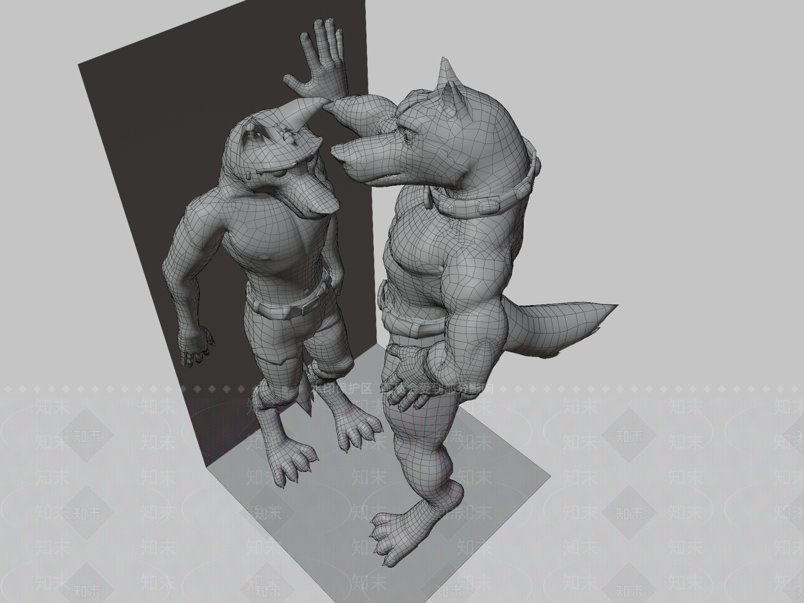 虚拟人物3D模型下载【ID:1197536654】