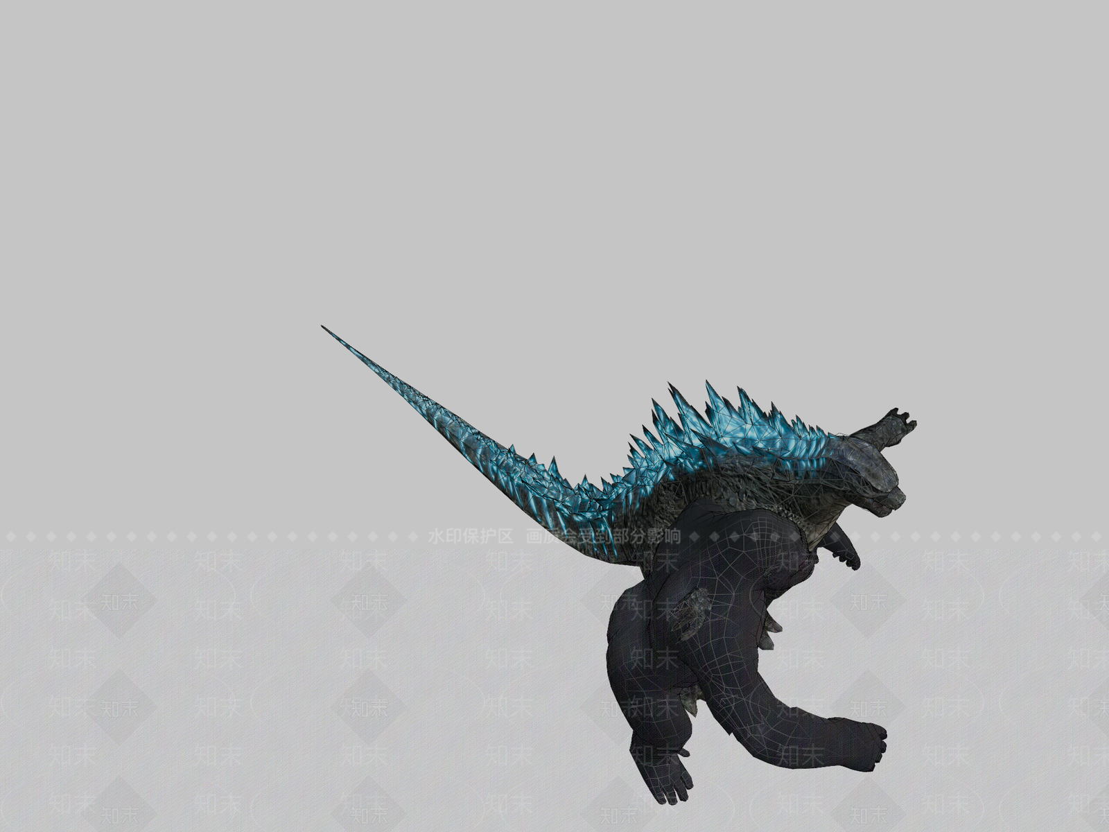 爬行类动物3D模型下载【ID:1197536910】