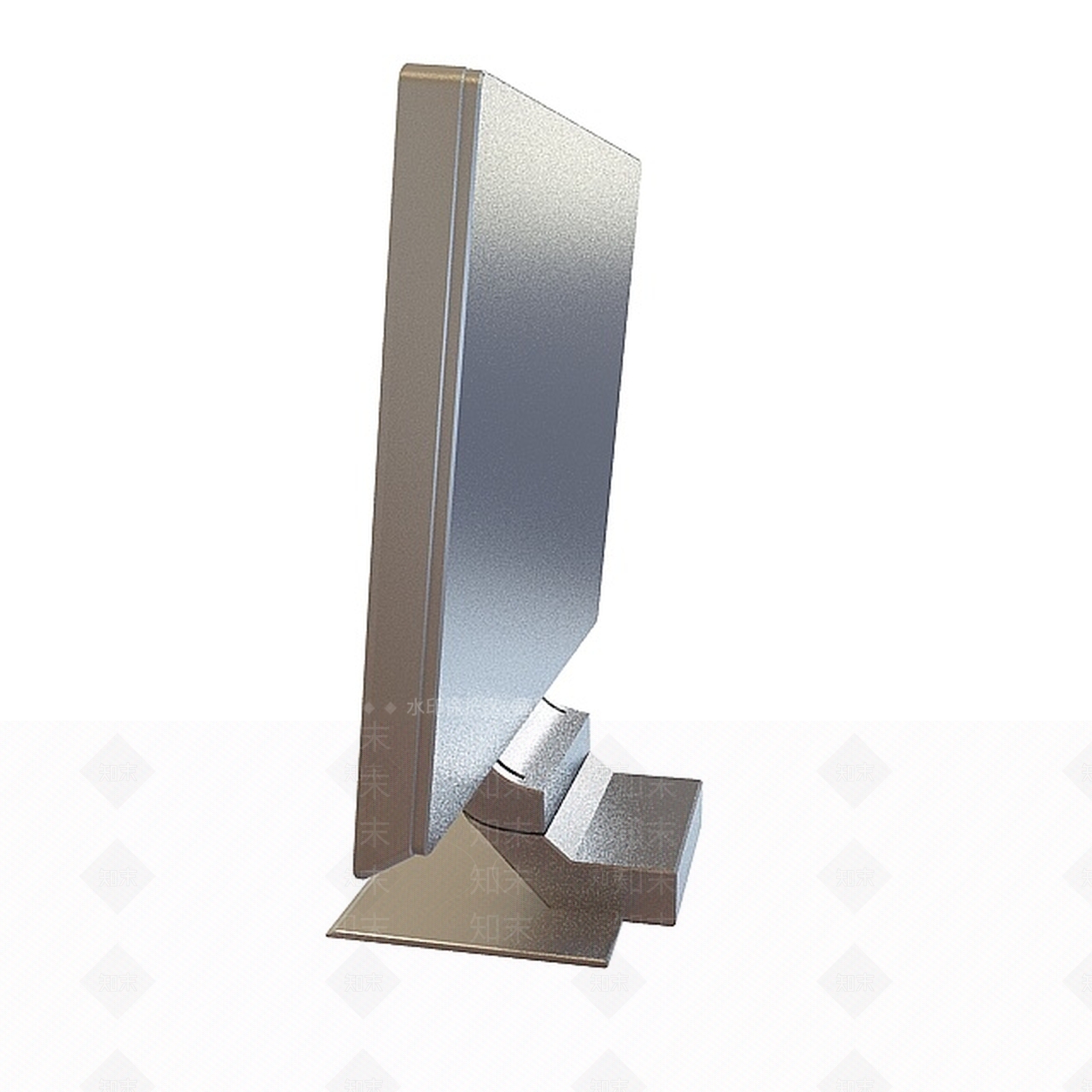 现代方形台式显示器3D模型下载【ID:1197536931】
