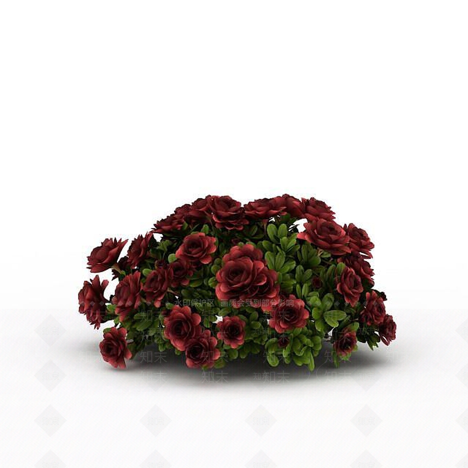 现代牡丹花3D模型下载【ID:1197537033】