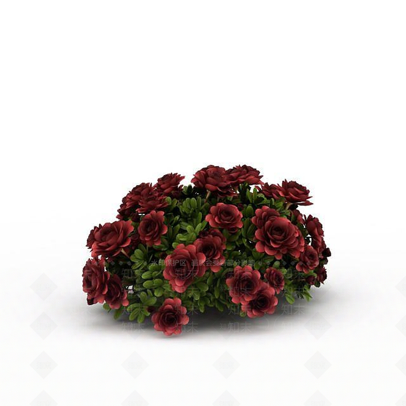 现代牡丹花3D模型下载【ID:1197537033】