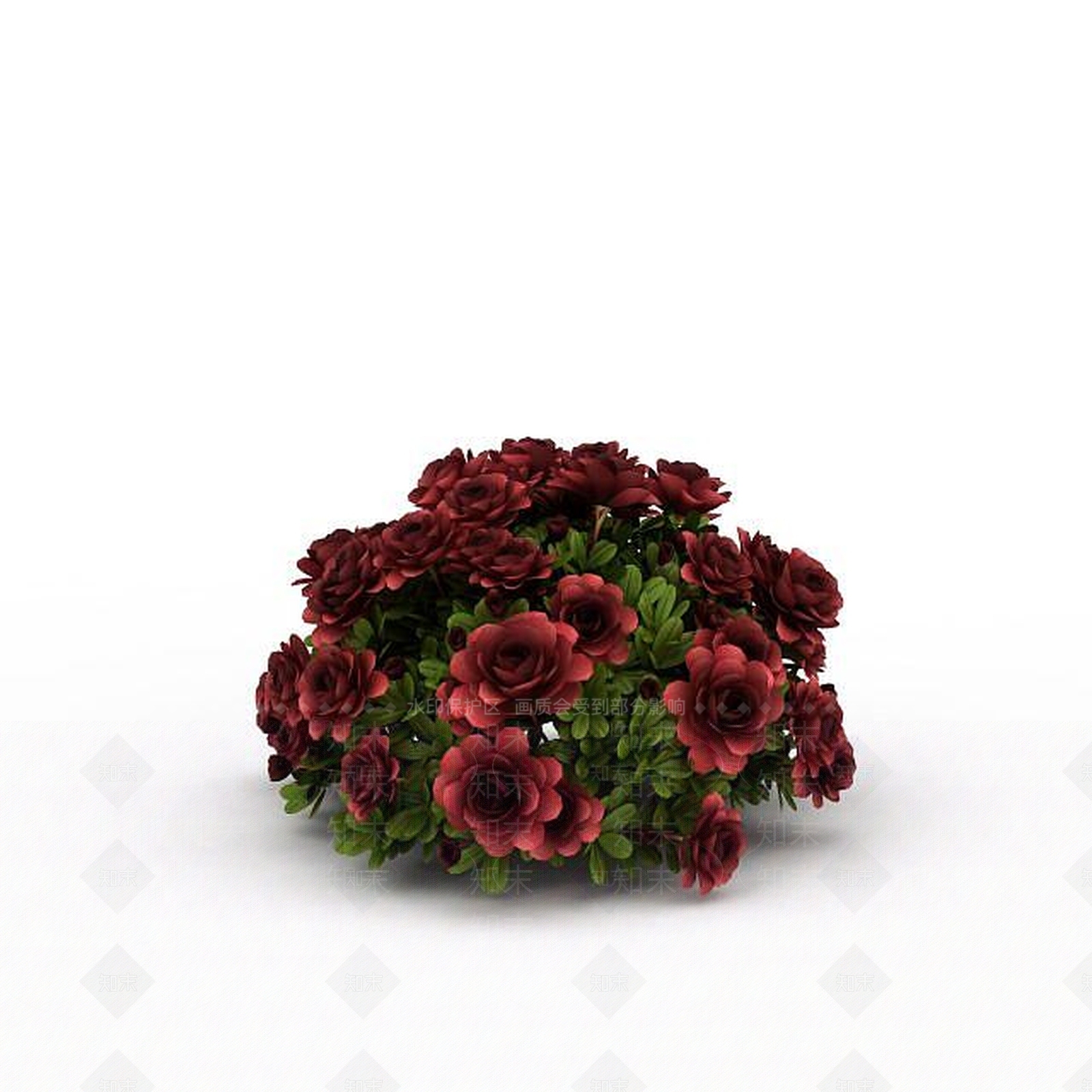 现代牡丹花3D模型下载【ID:1197537033】