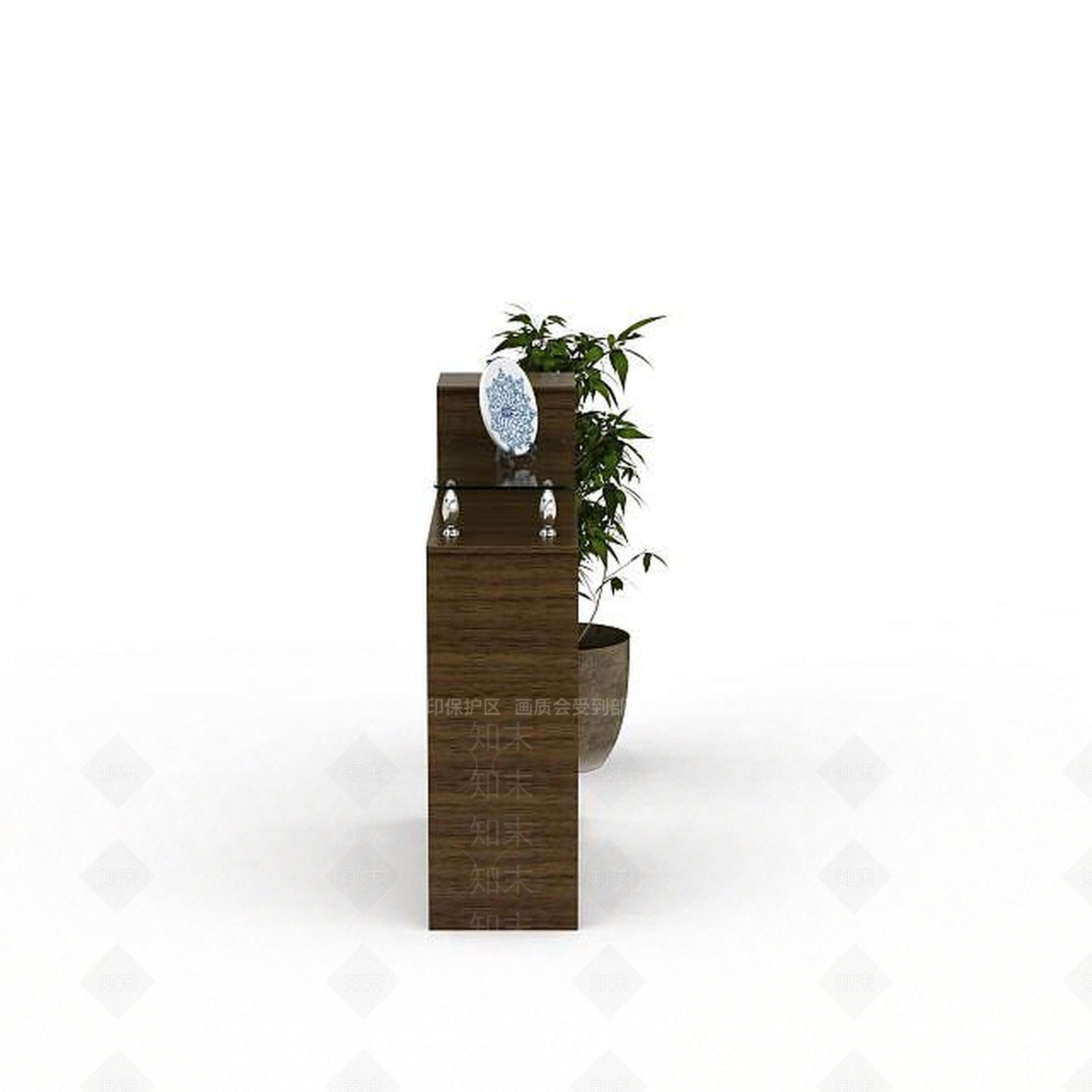 现代双开门鞋柜3D模型下载【ID:1197538030】