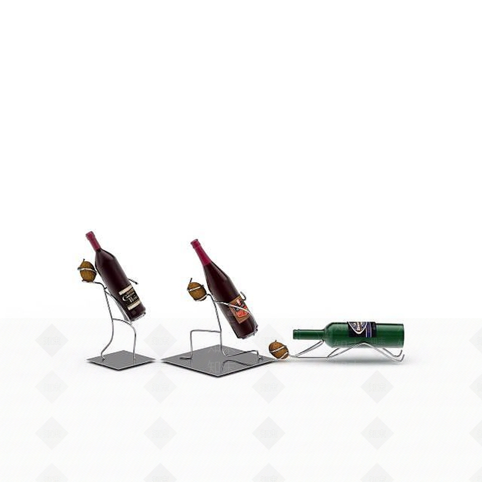 现代红酒支架3D模型下载【ID:1197538438】