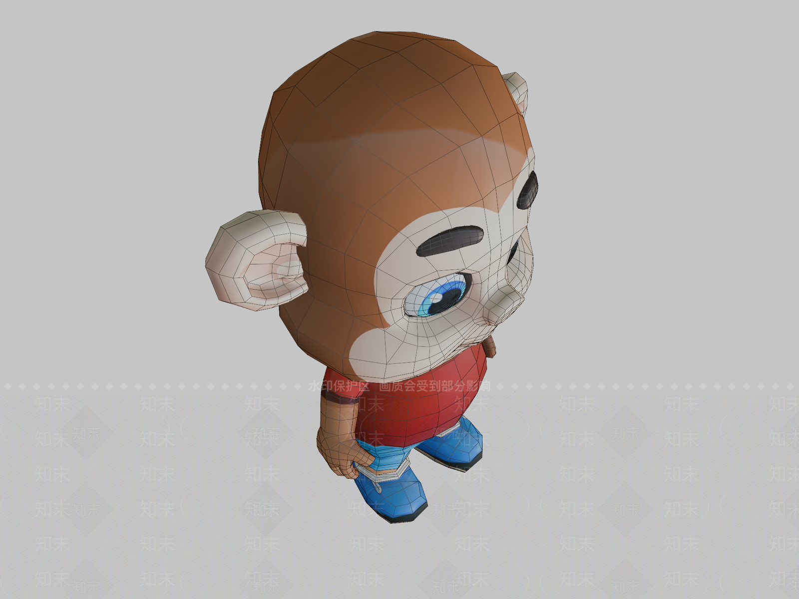 虚拟人物3D模型下载【ID:1197538508】