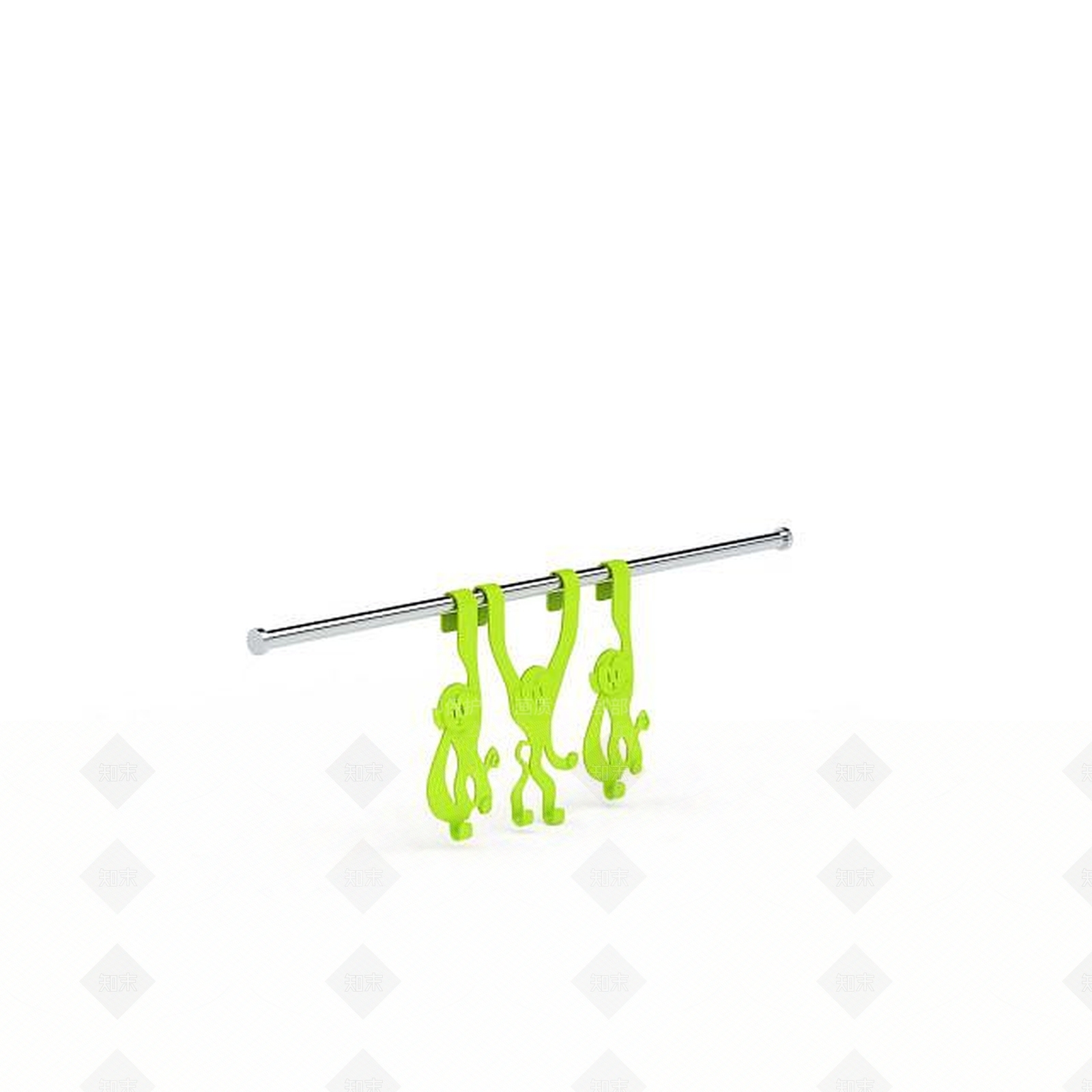 现代毛巾架3D模型下载【ID:1197538763】