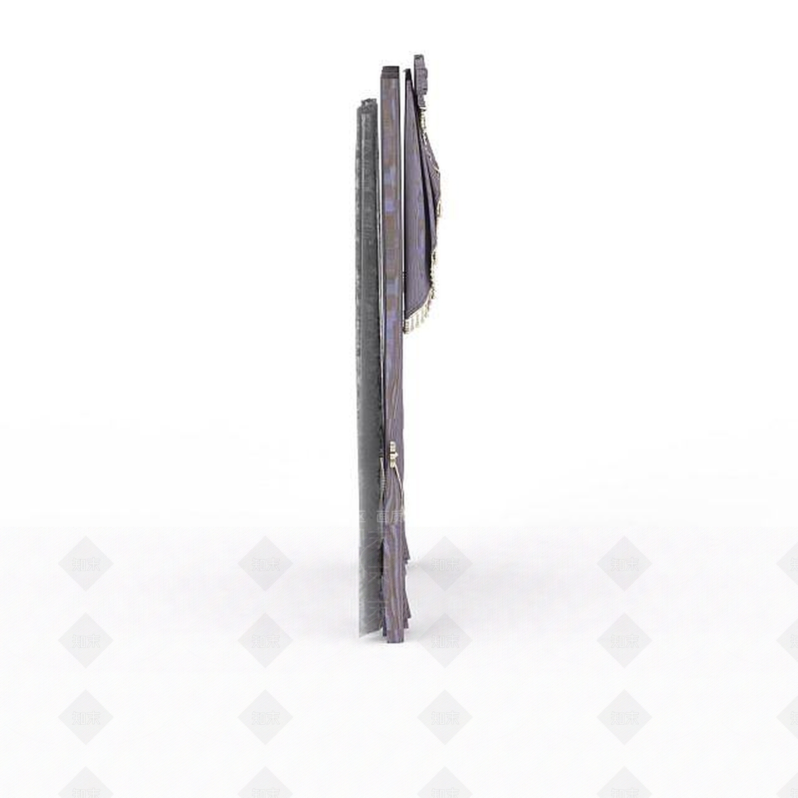 欧式古典欧式窗帘布艺3D模型下载【ID:1197540383】