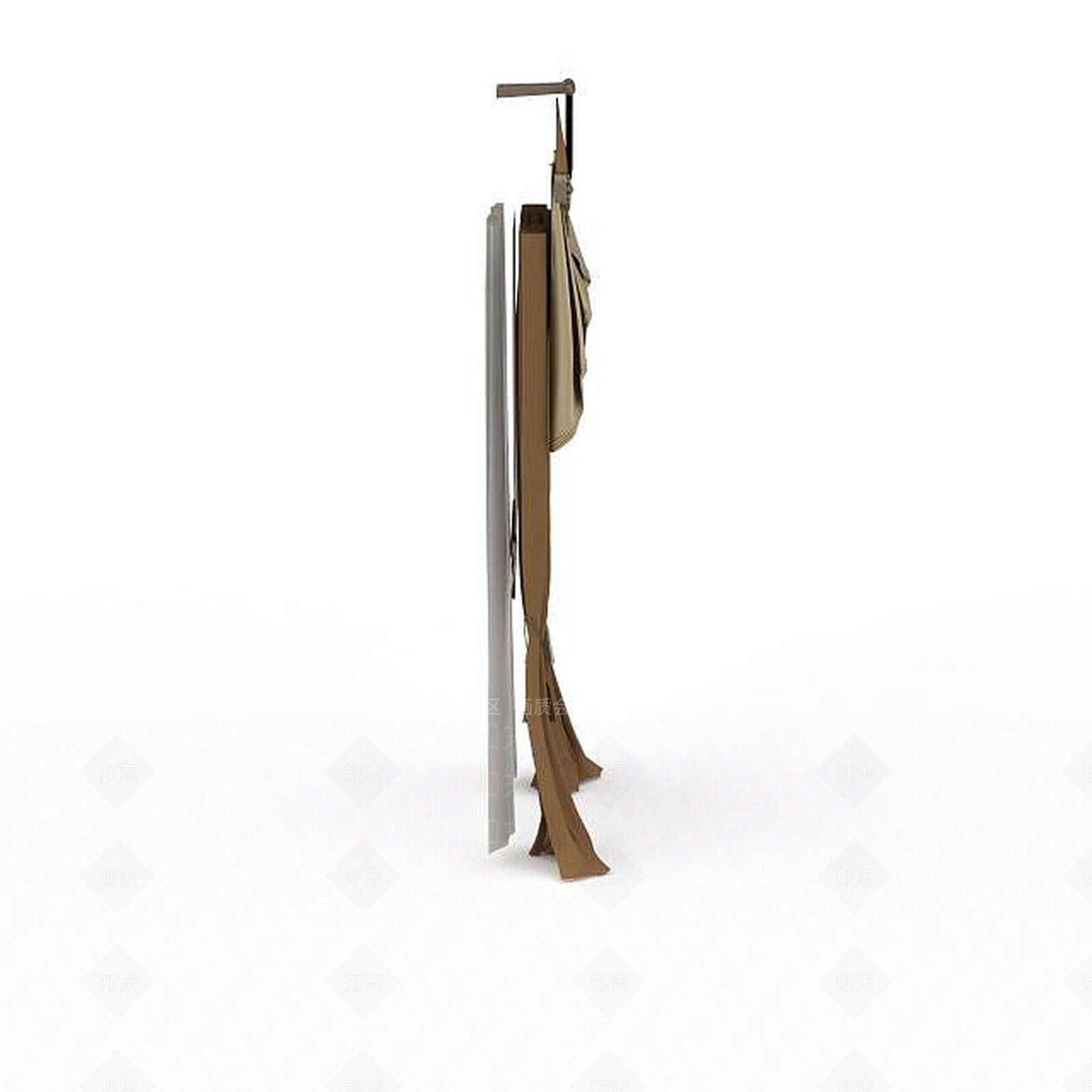 中式窗帘装3D模型下载【ID:1197540367】