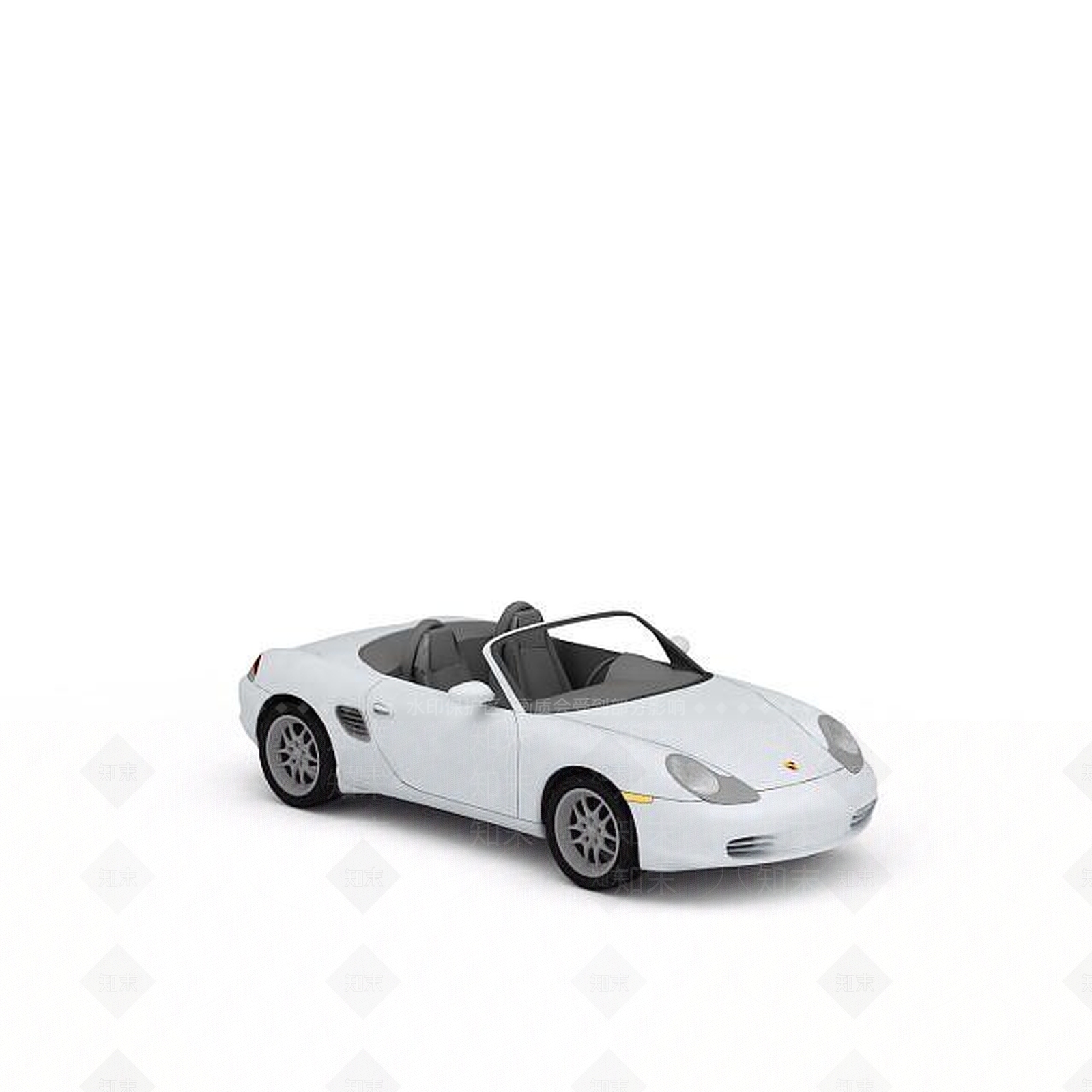 现代跑车保时捷3D模型下载【ID:1197540715】