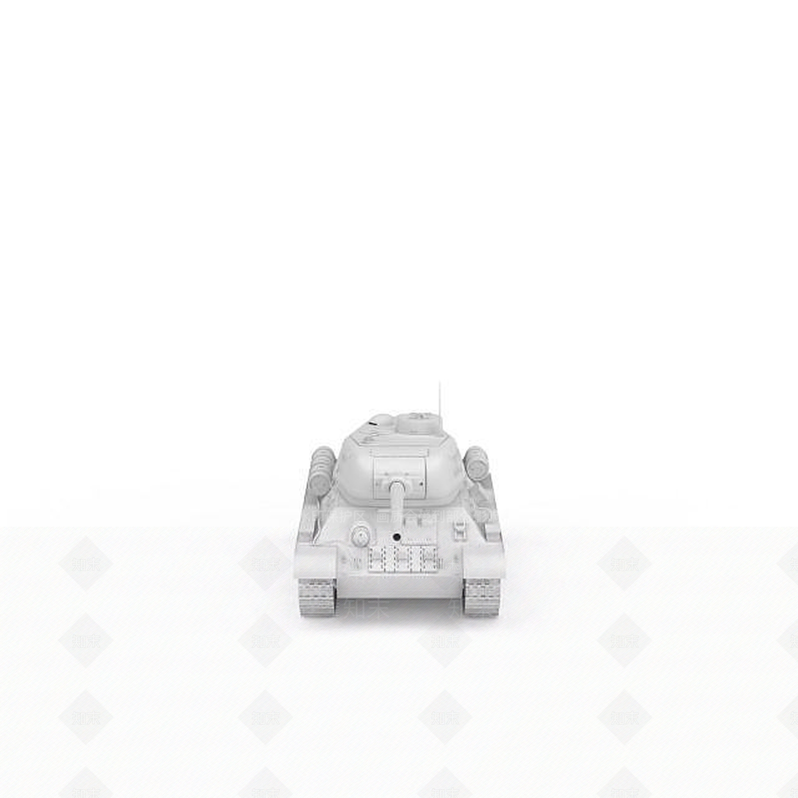 现代坦克3D模型下载【ID:1197541099】