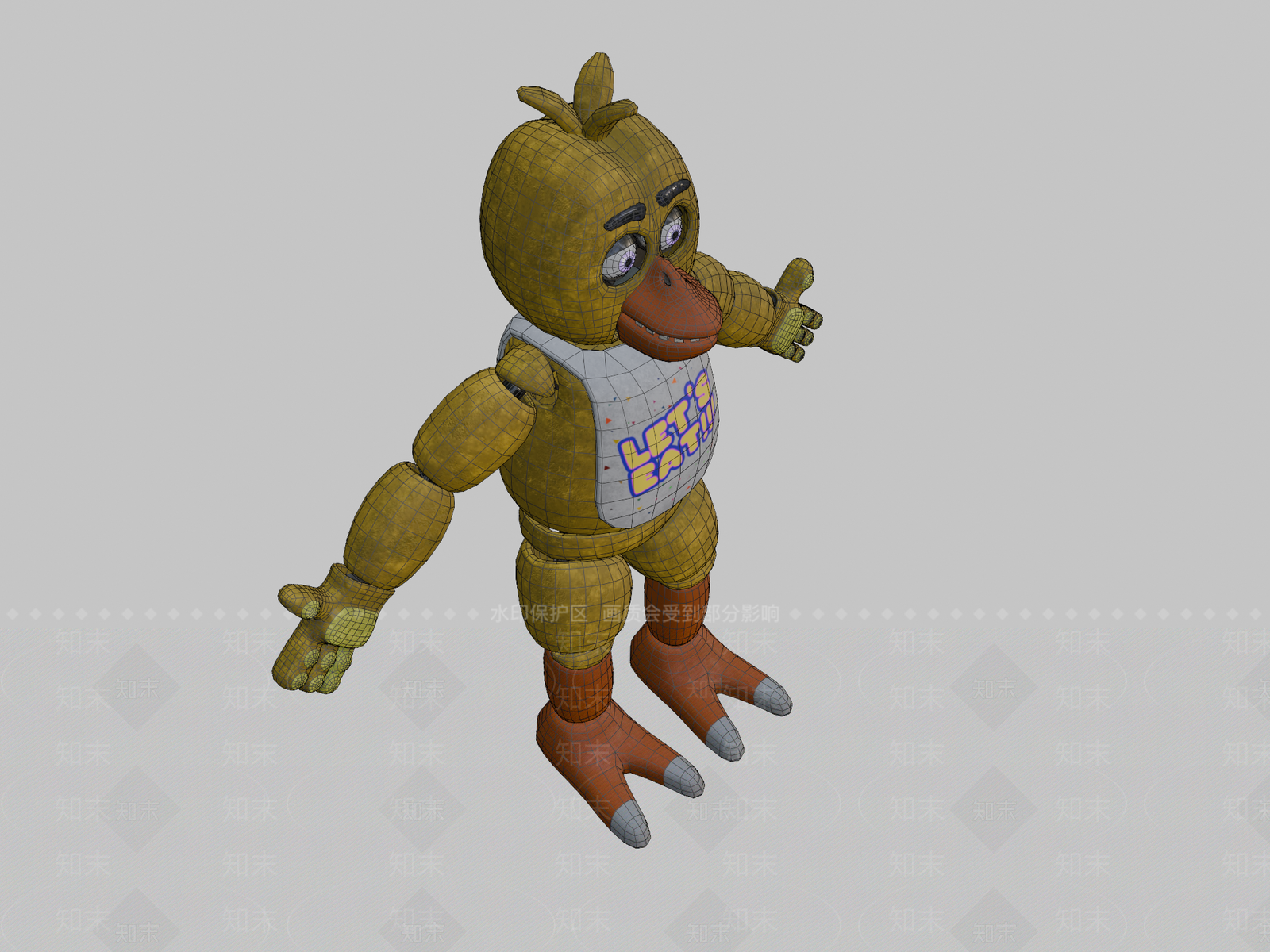 虚拟人物奇卡3D模型下载【ID:1197541261】