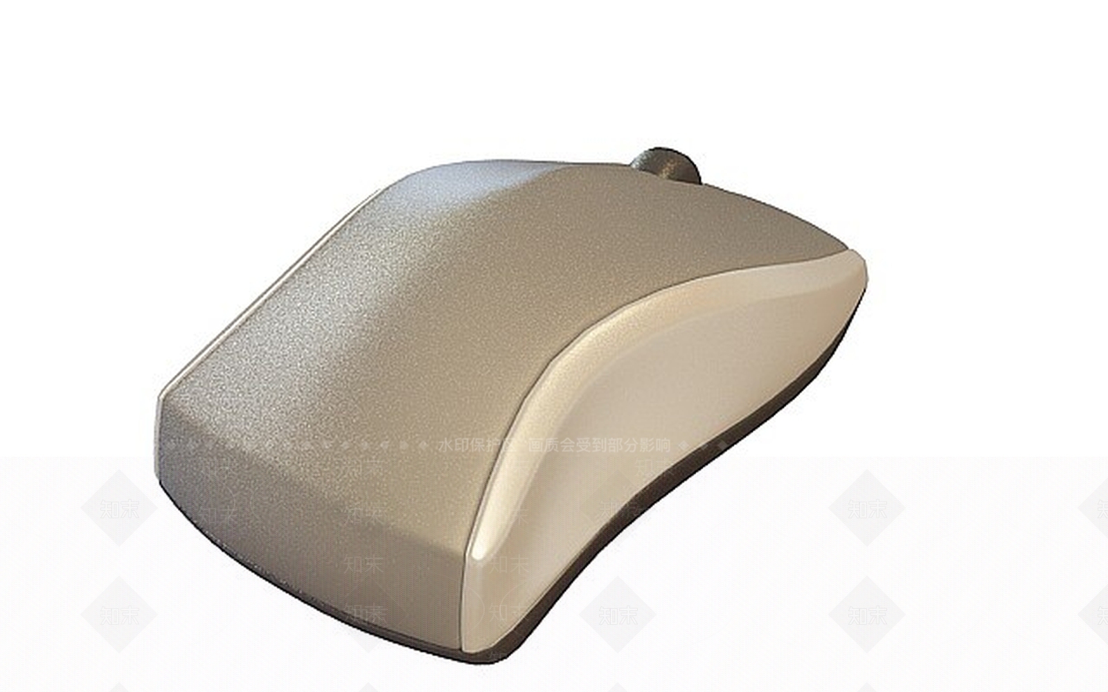 现代人机工学鼠标3D模型下载【ID:1197542079】