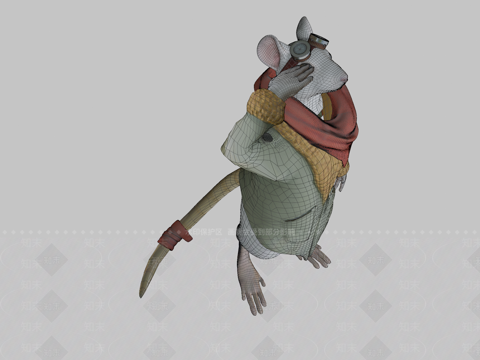 其他动物3D模型下载【ID:1197543256】