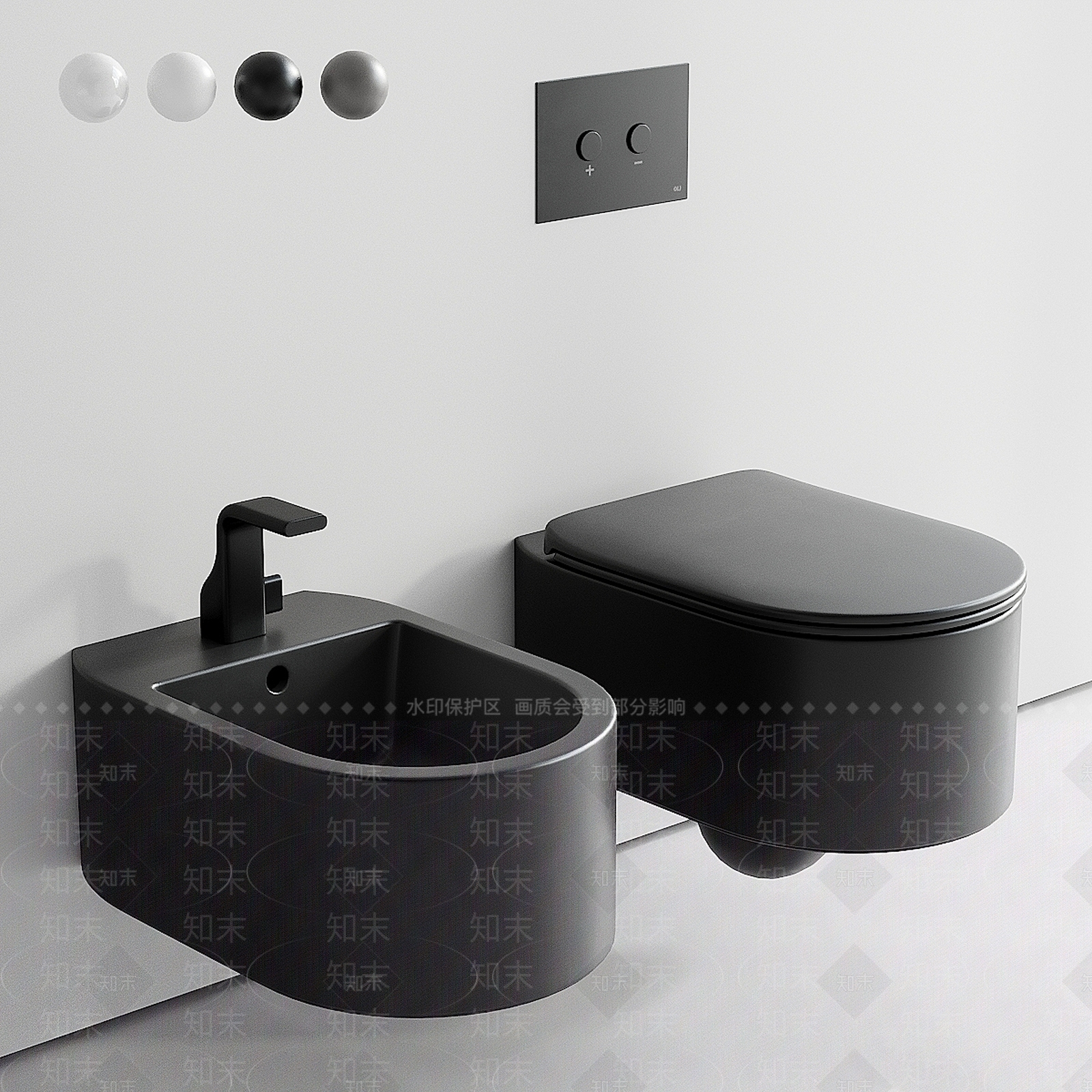 马桶3D模型下载【ID:1197544579】