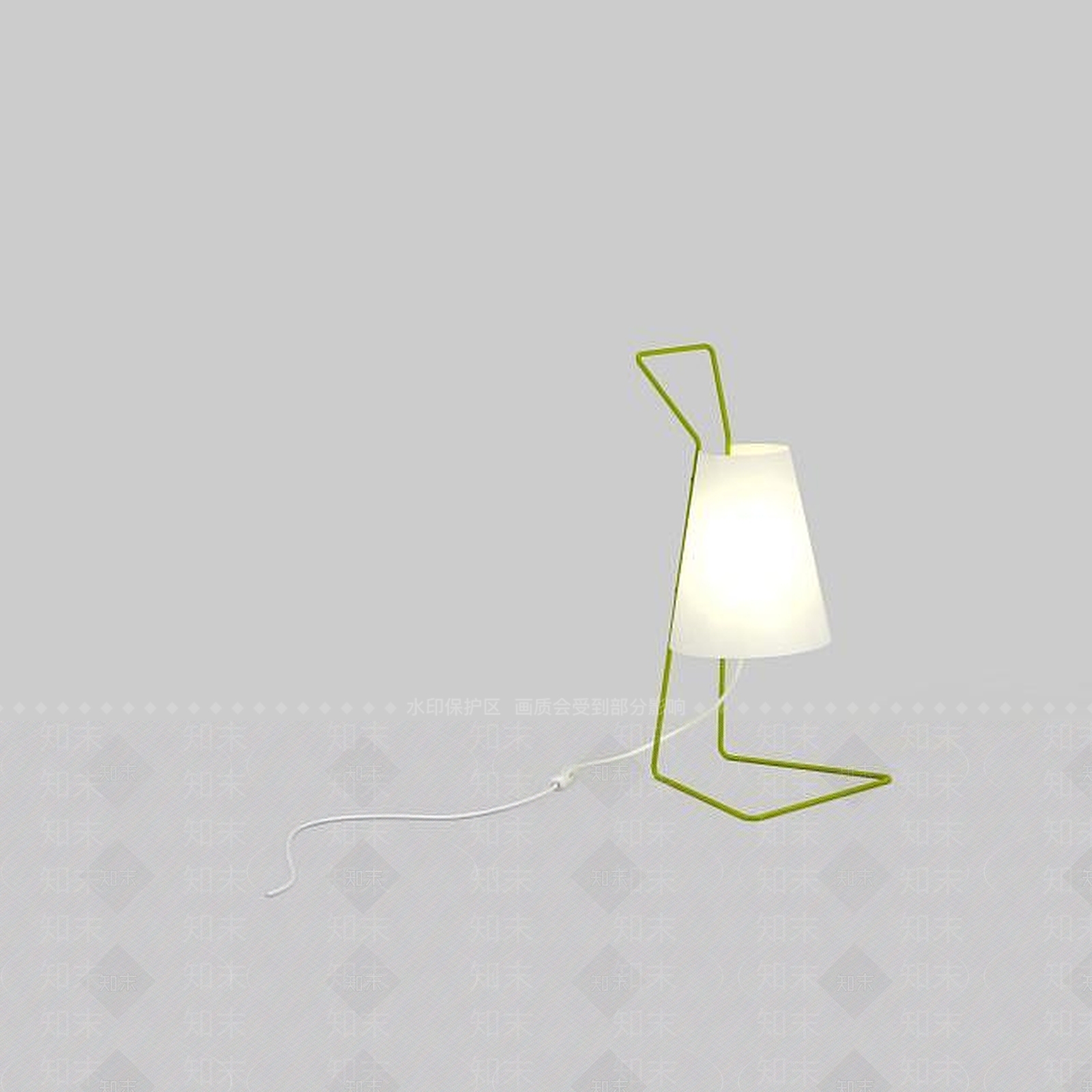 现代室内台灯3D模型下载【ID:1197544644】