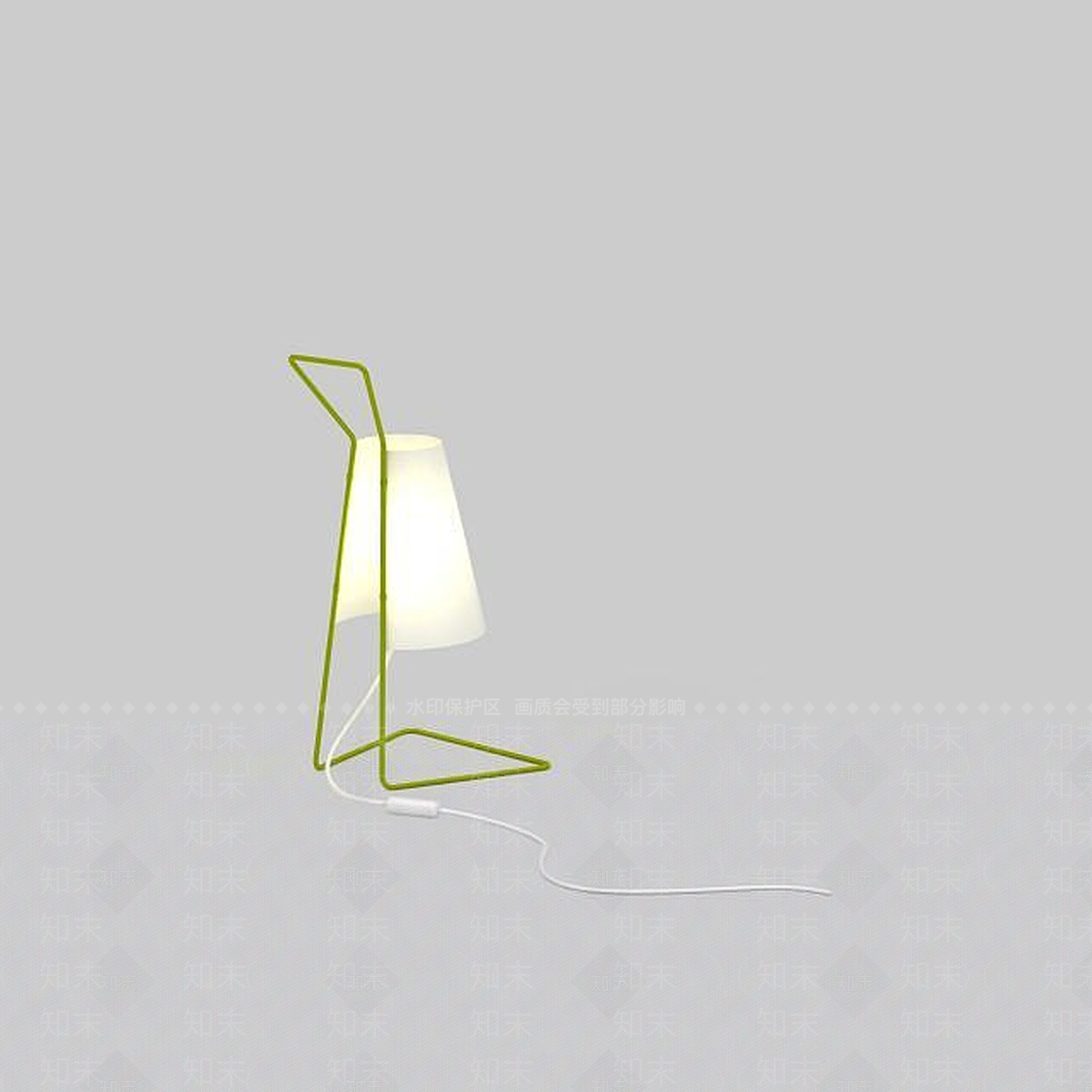 现代室内台灯3D模型下载【ID:1197544644】