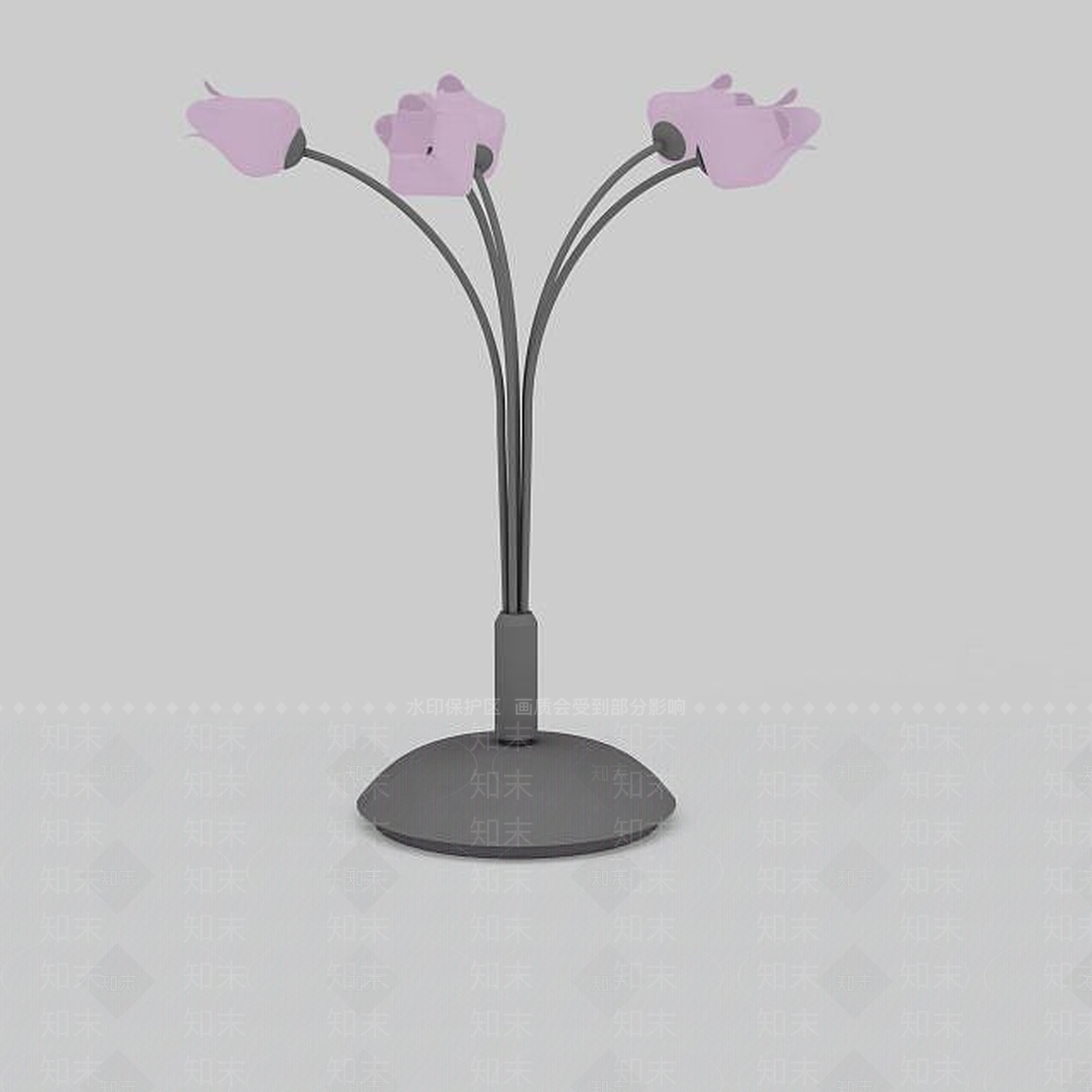 现代公园路灯3D模型下载【ID:1197545282】