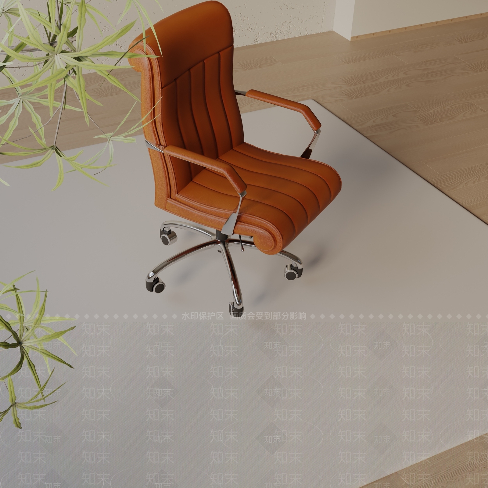 现代办公椅3D模型下载【ID:1197546908】