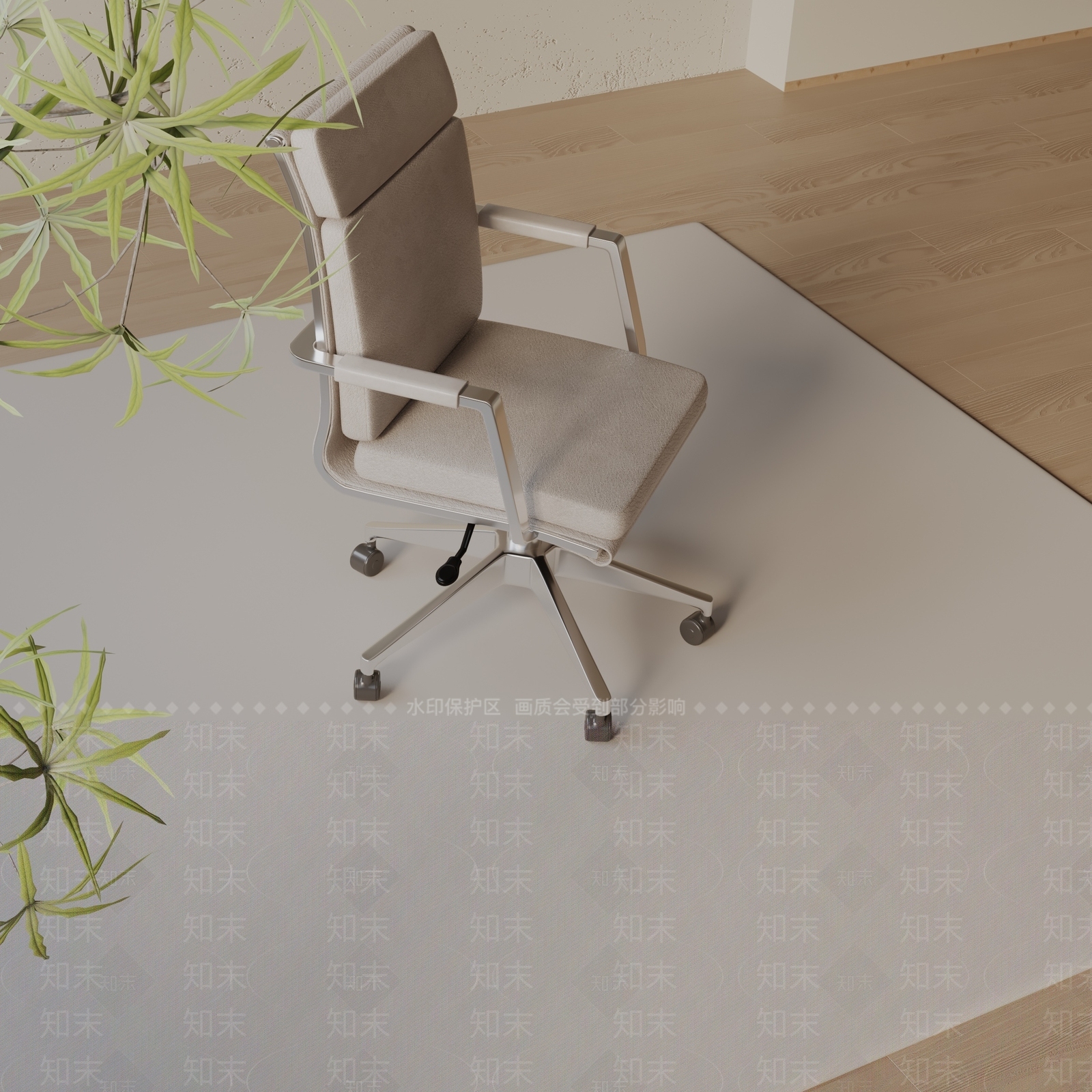 现代办公椅3D模型下载【ID:1197547864】