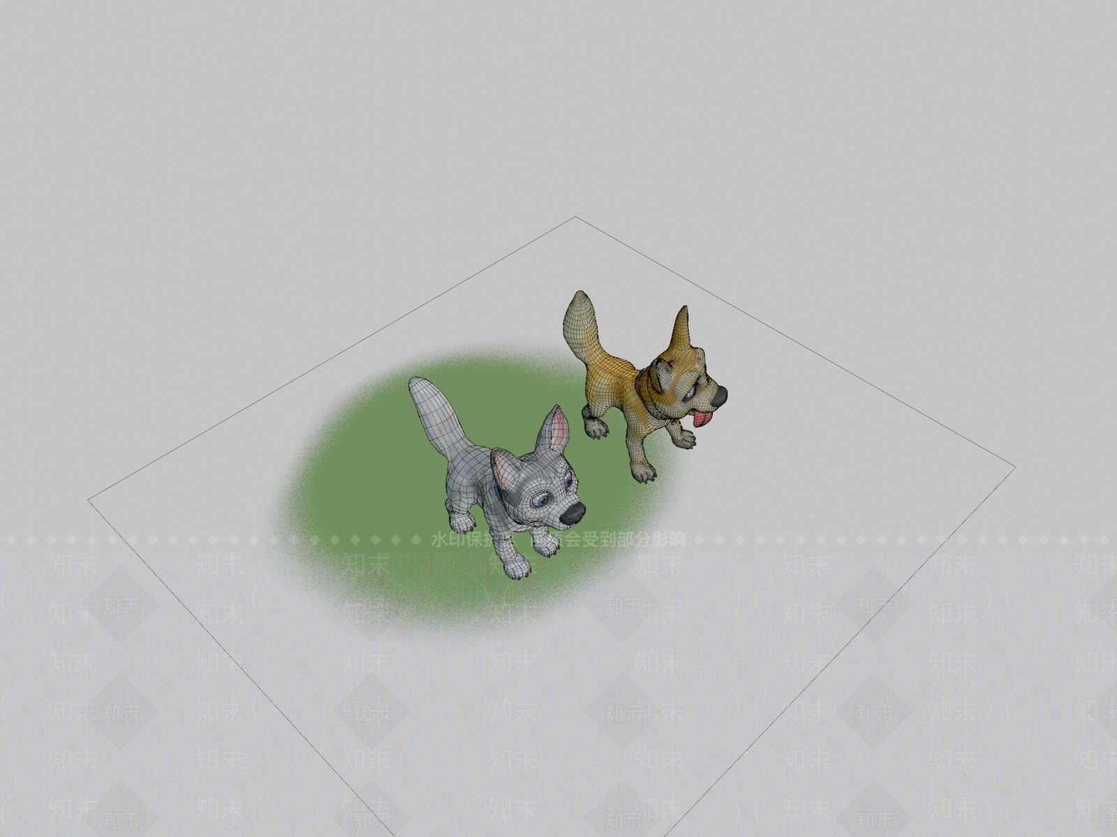 虚拟人物3D模型下载【ID:1197548187】
