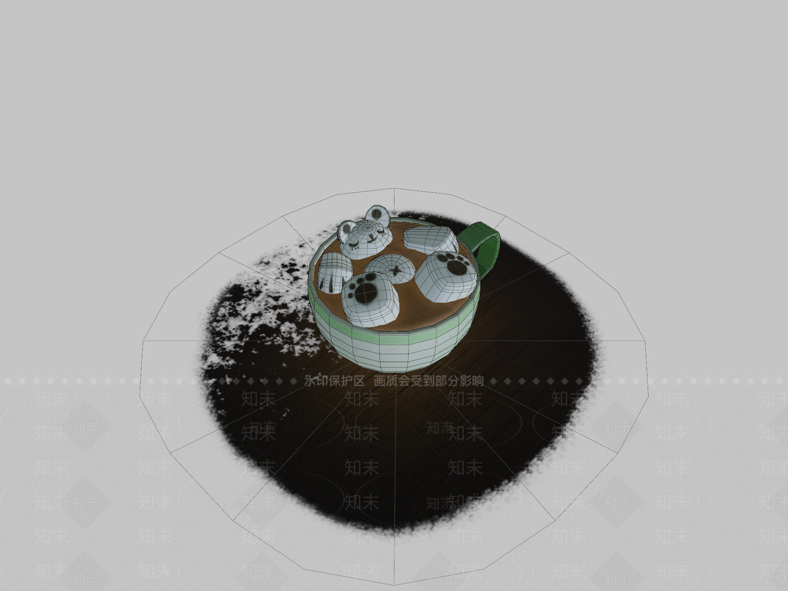 酒水食物3D模型下载【ID:1197549227】