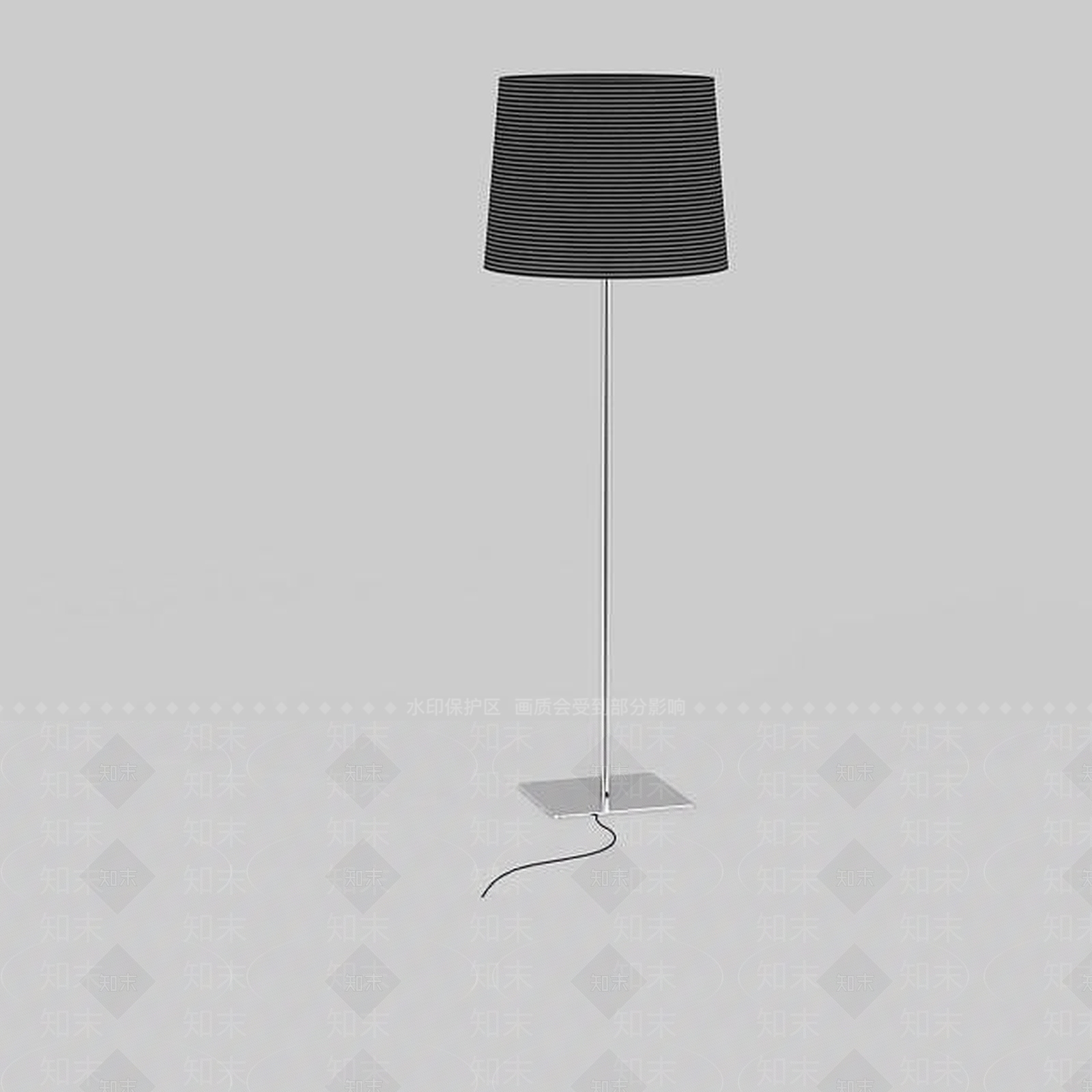 现代卧室落地灯3D模型下载【ID:1197550718】