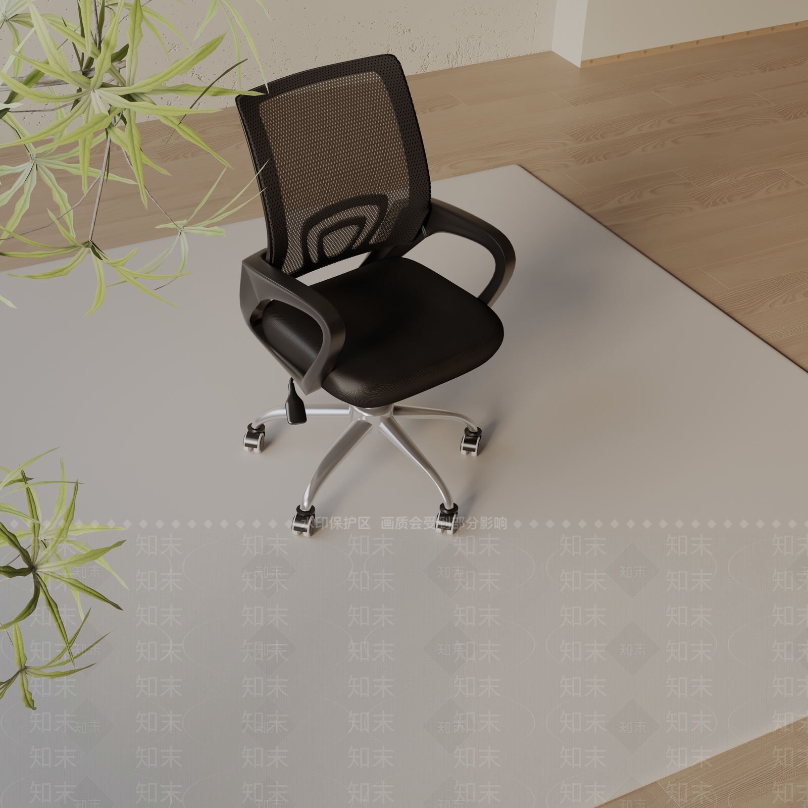 现代办公椅3D模型下载【ID:1197551610】