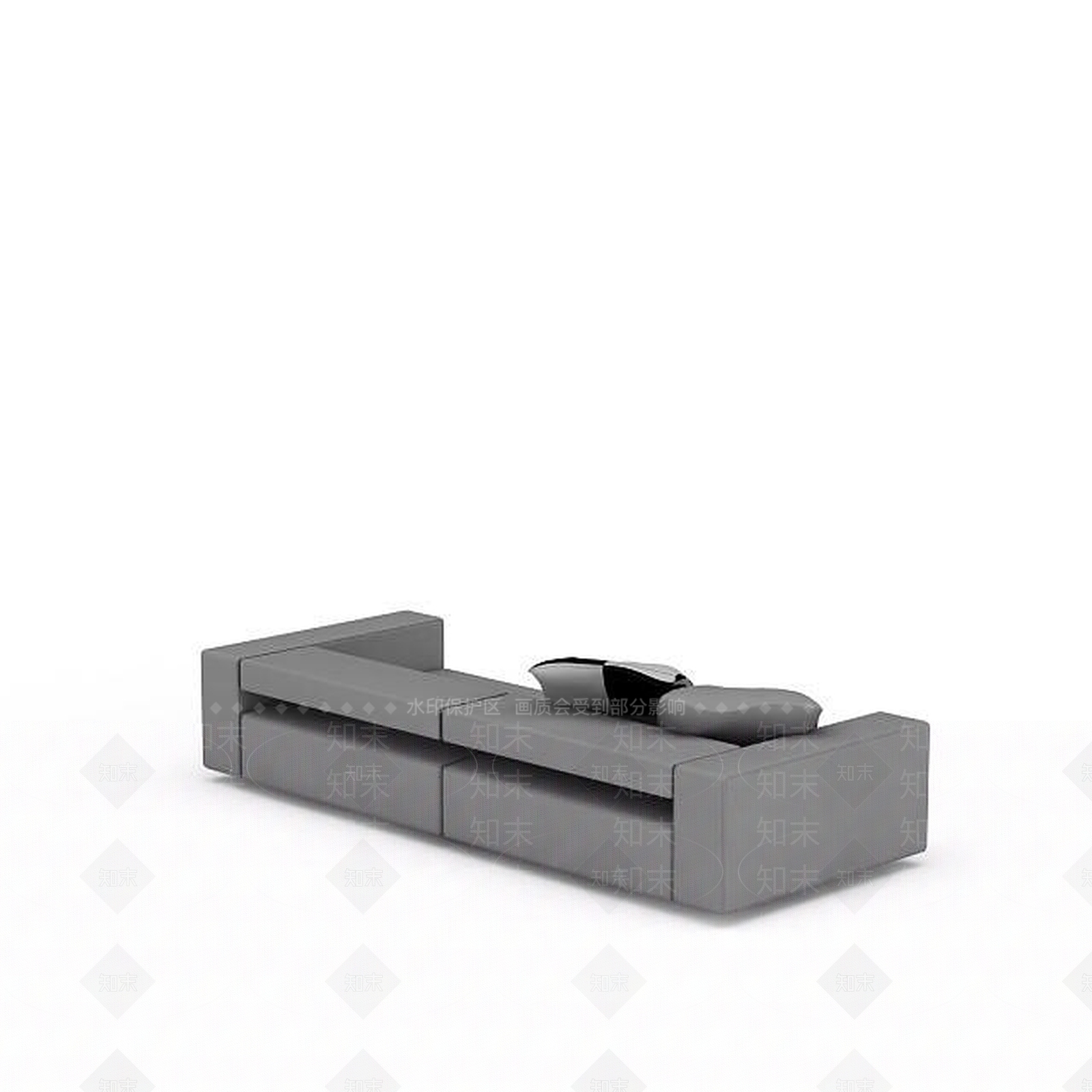 现代客厅沙发3D模型下载【ID:1197552232】