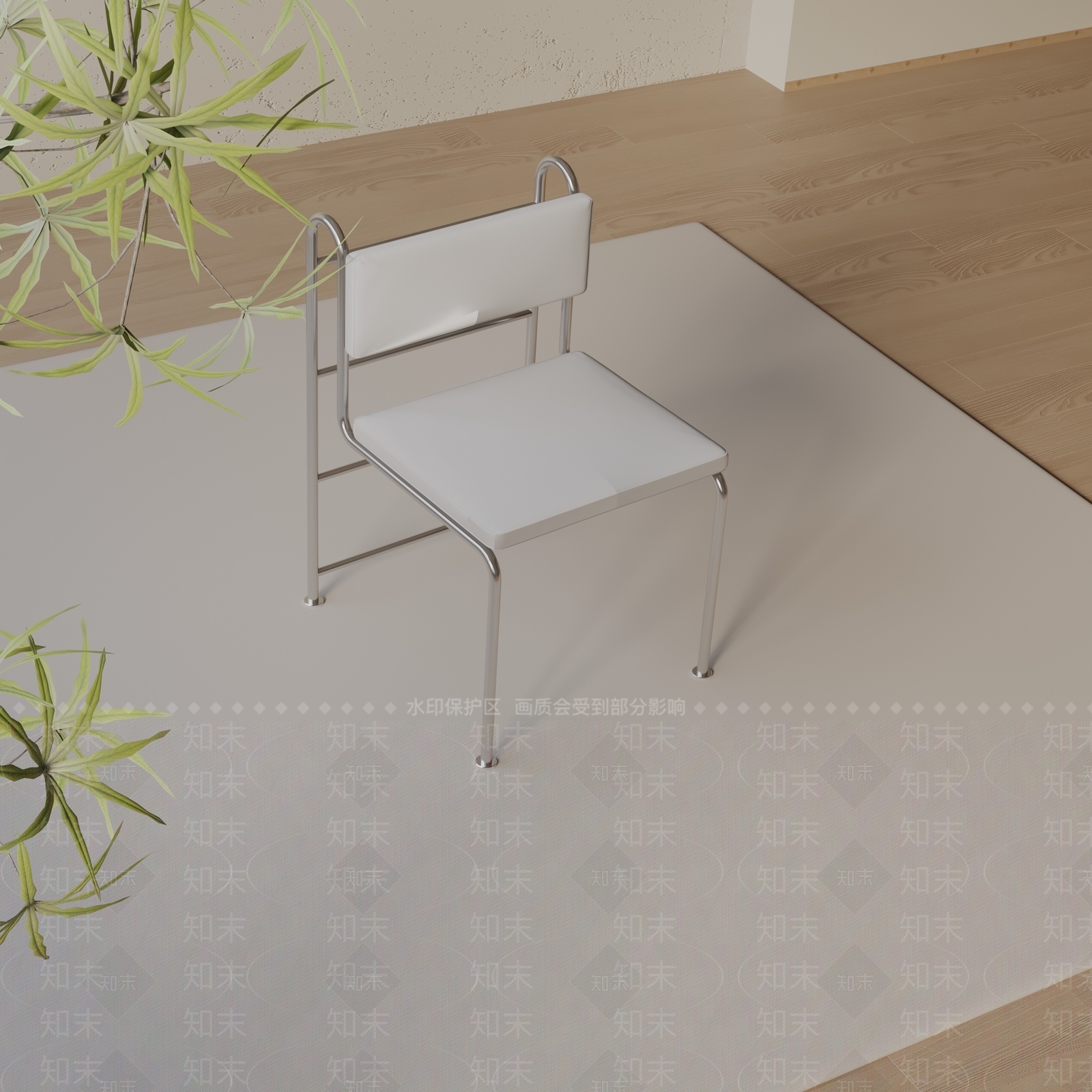 现代办公椅3D模型下载【ID:1197553218】