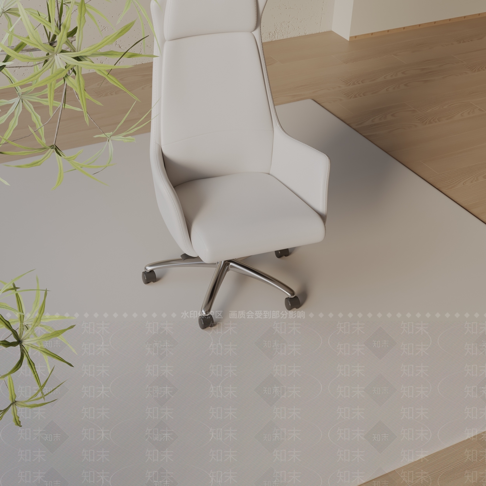 现代办公椅3D模型下载【ID:1197553648】