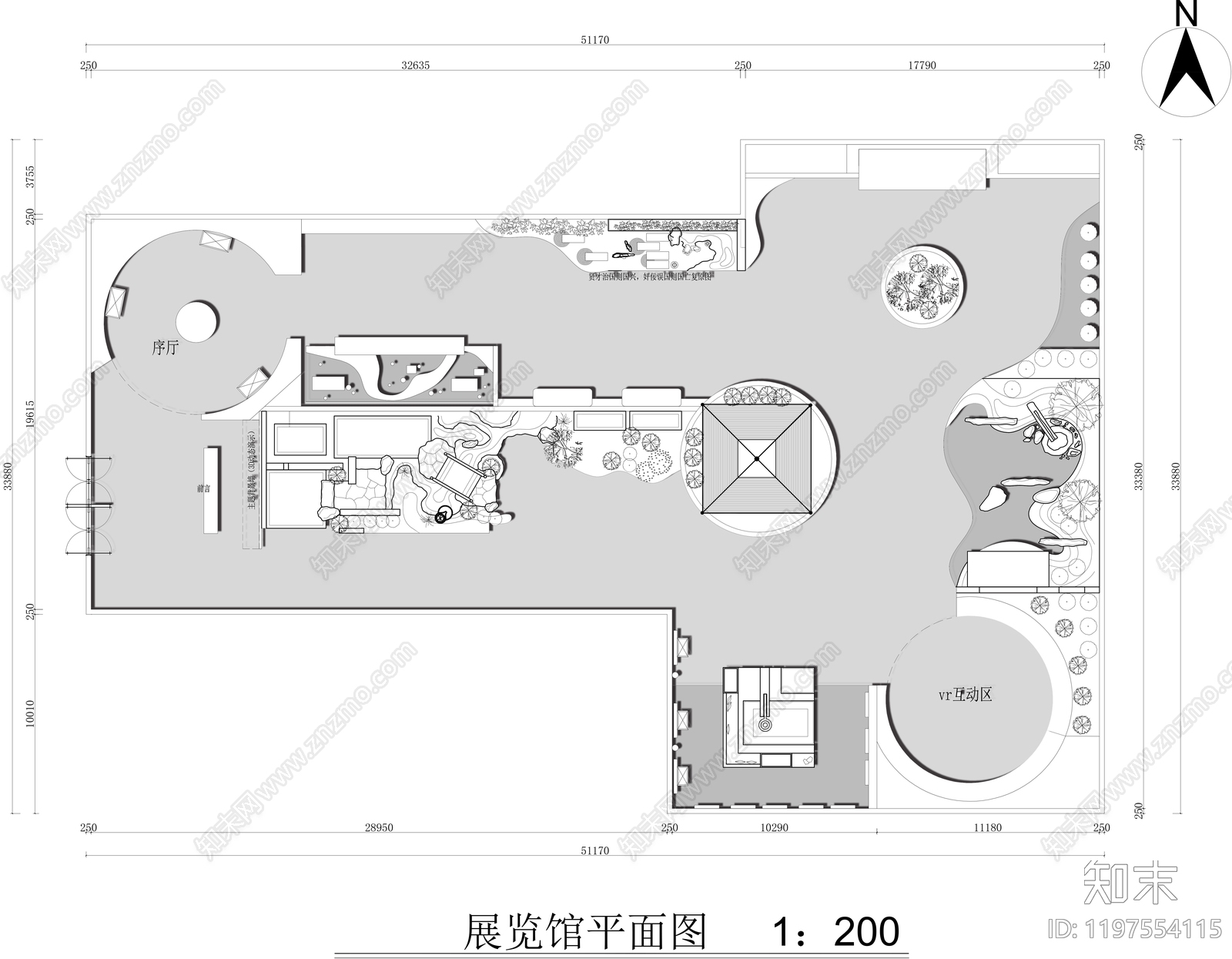 文化展厅施工图下载【ID:1197554115】