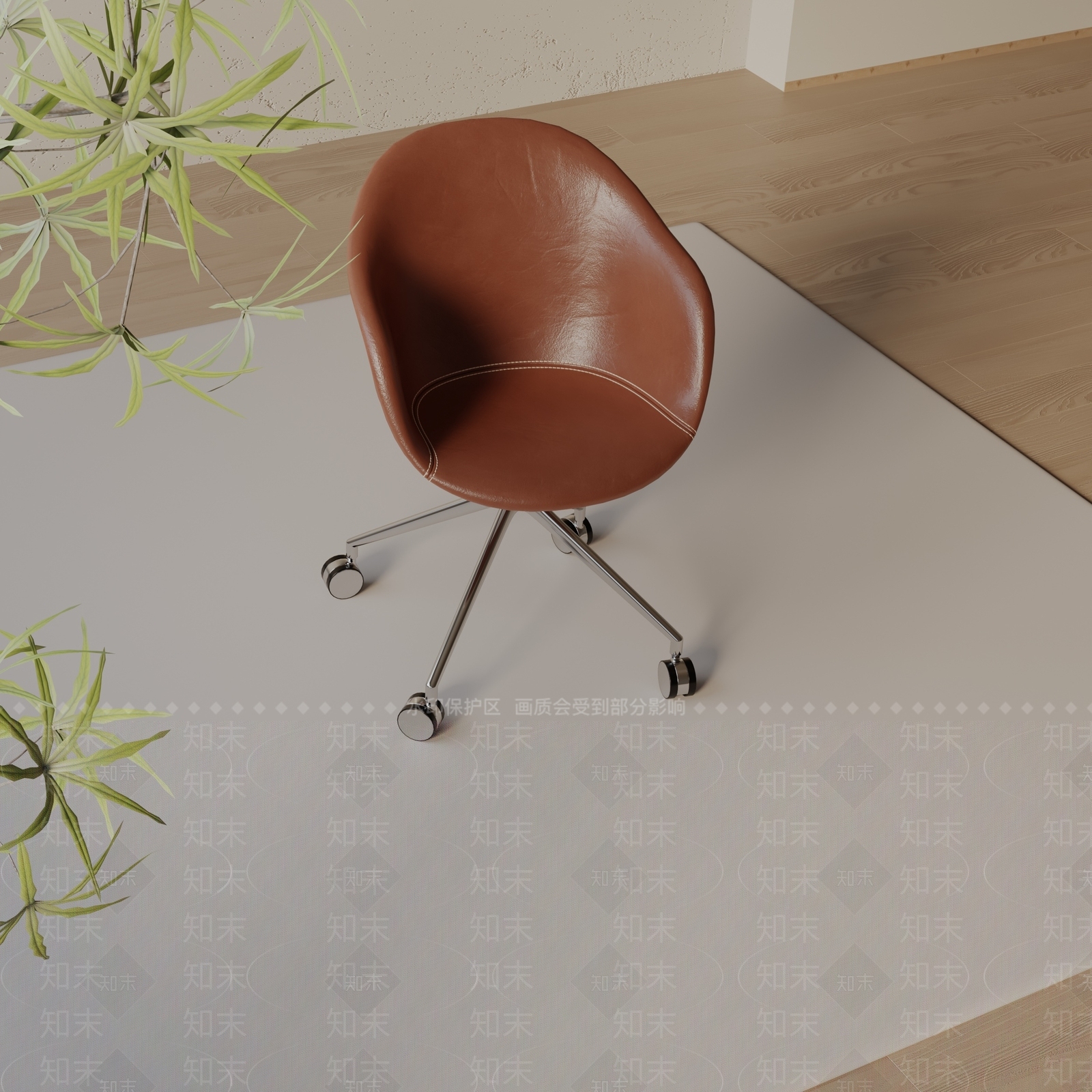 现代办公椅3D模型下载【ID:1197554618】
