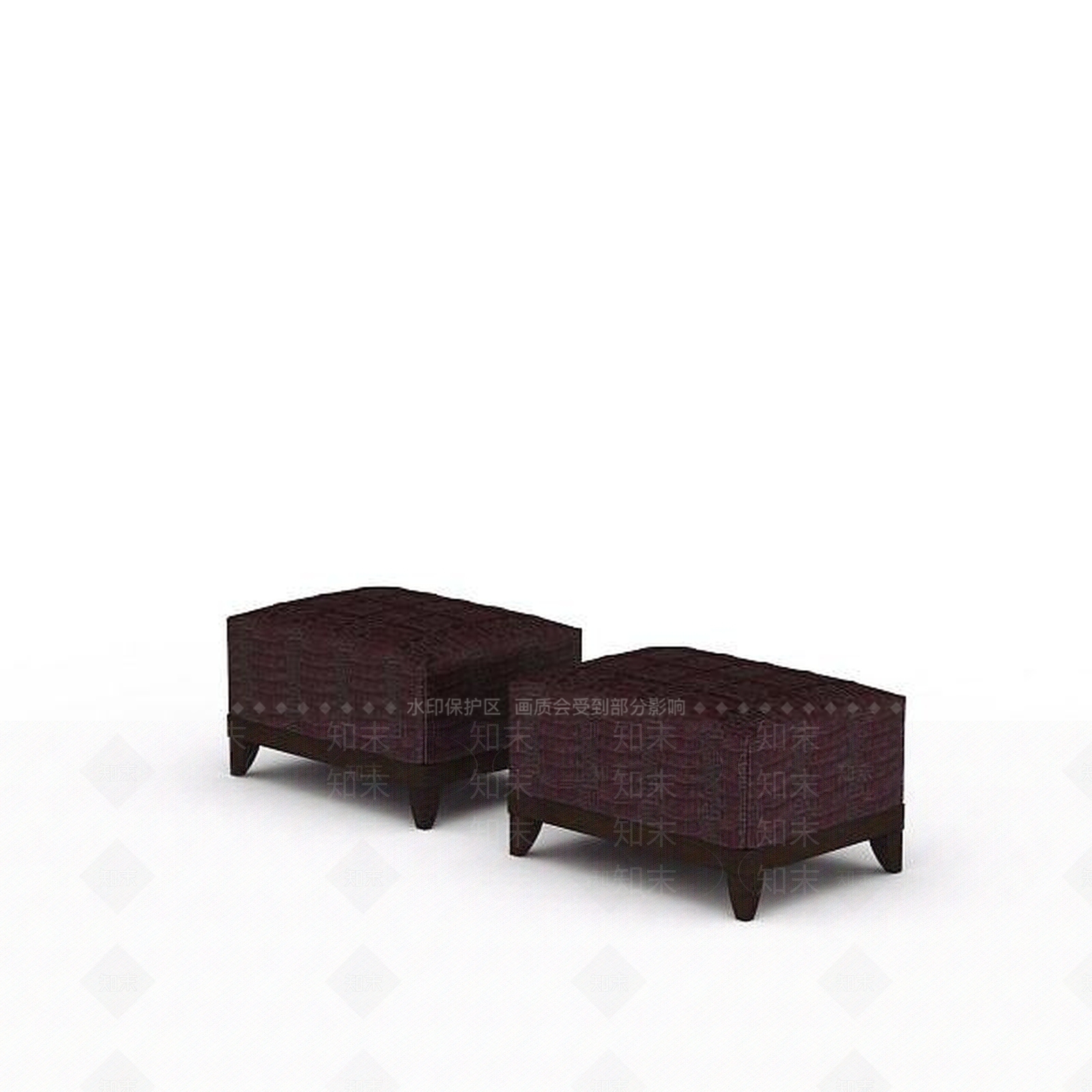 简约凳子3D模型下载【ID:1197555187】