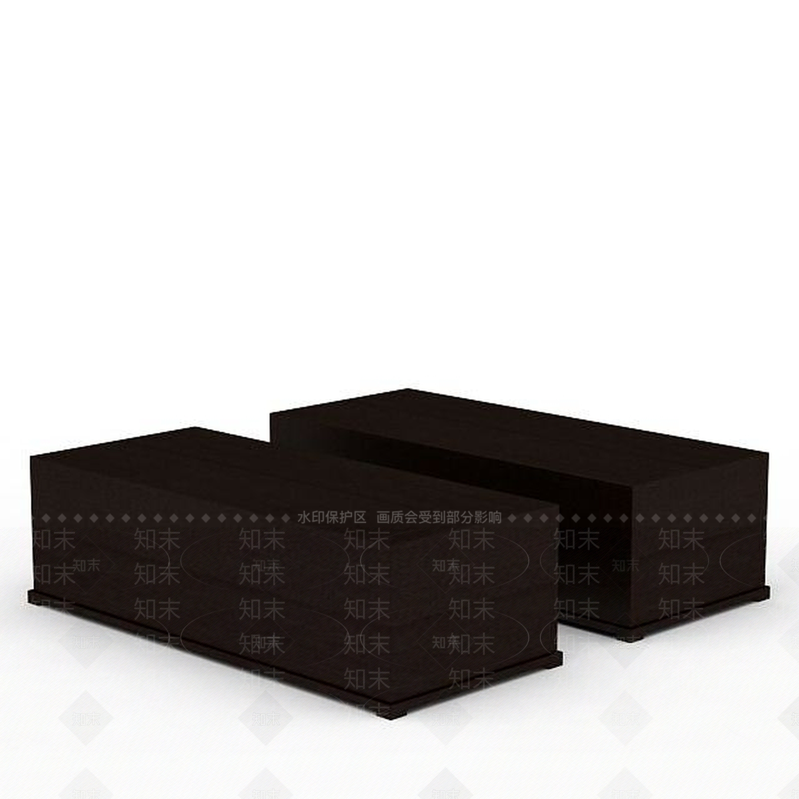 现代长方形壁柜3D模型下载【ID:1197555228】