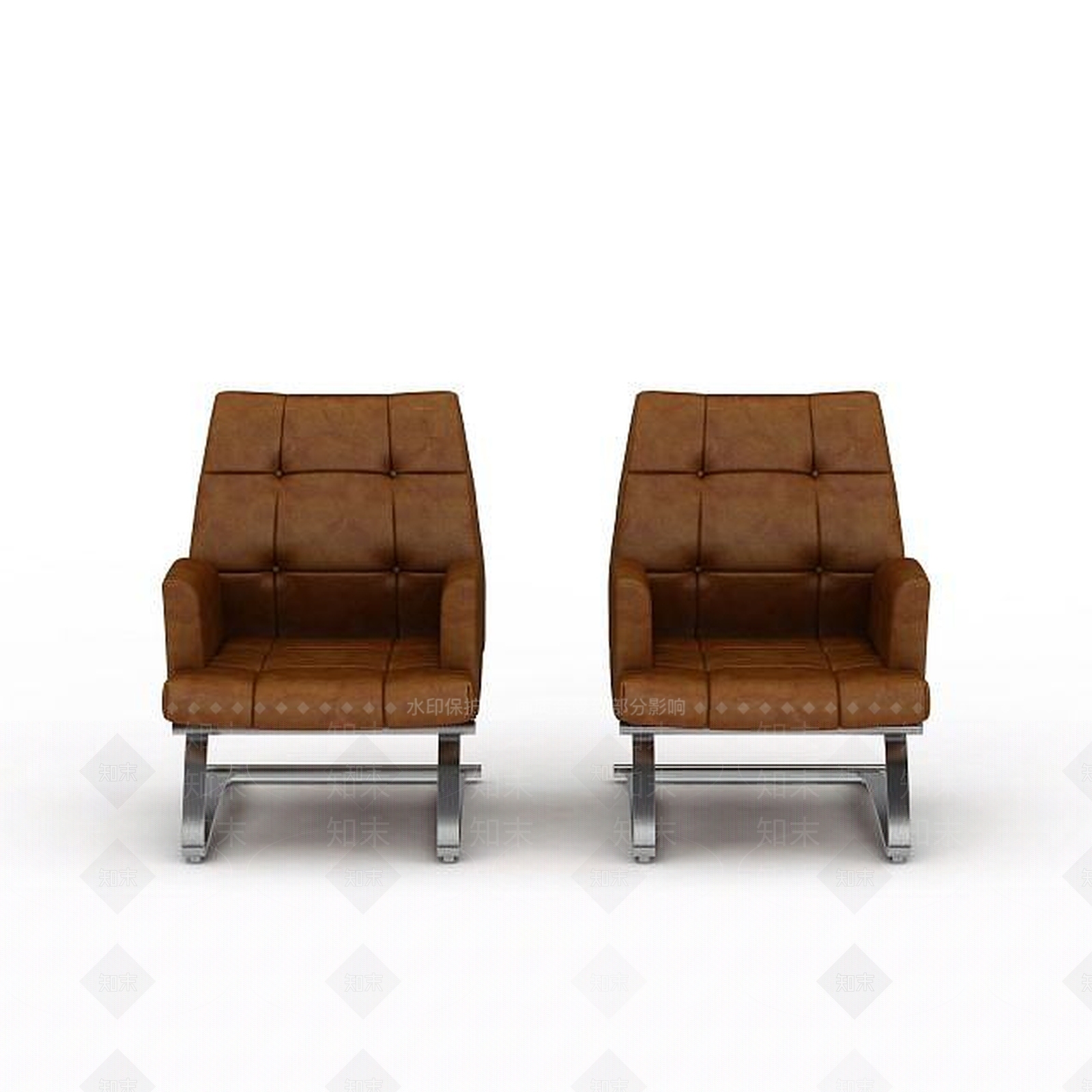 现代沙发椅子3D模型下载【ID:1197555488】