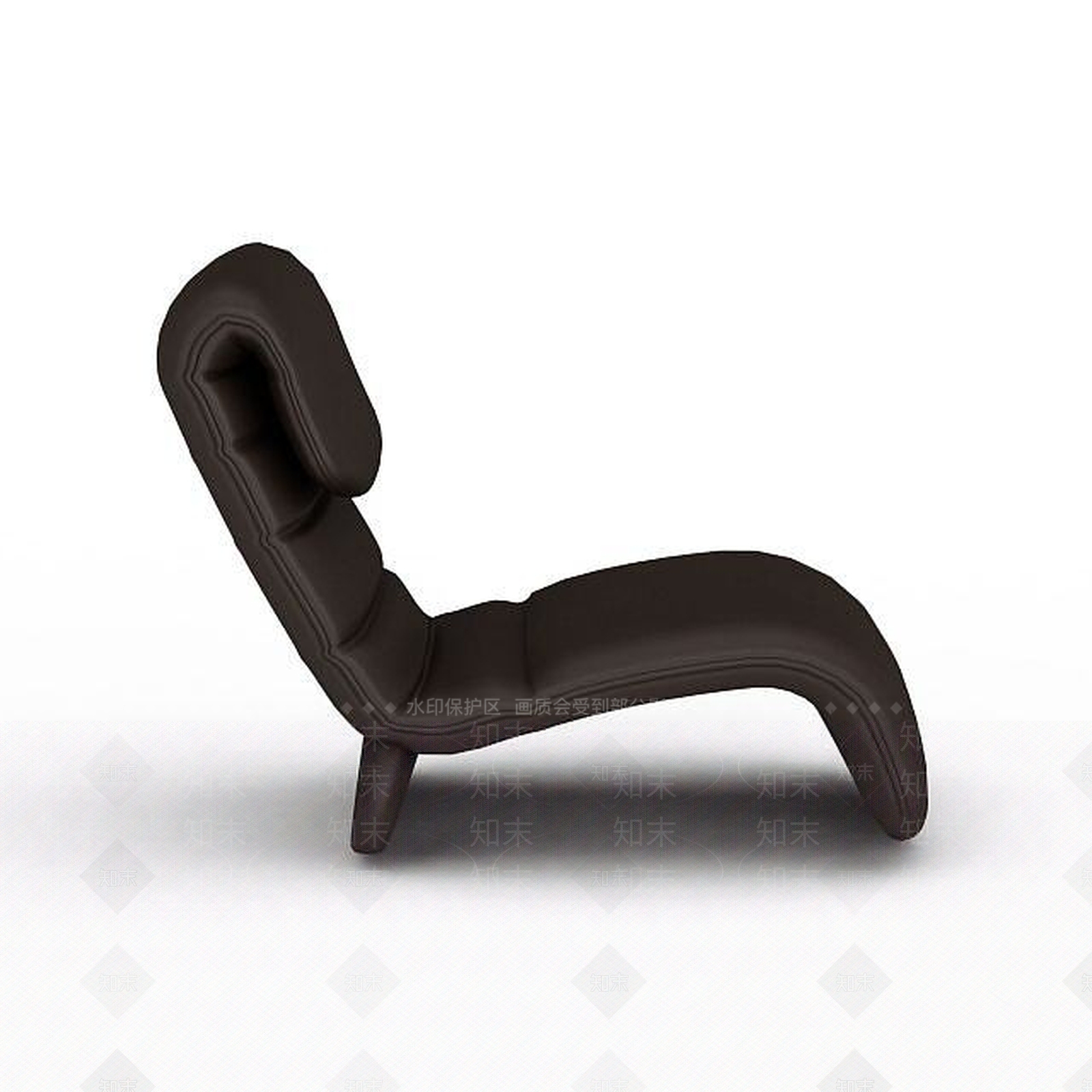 现代躺椅3D模型下载【ID:1197555937】