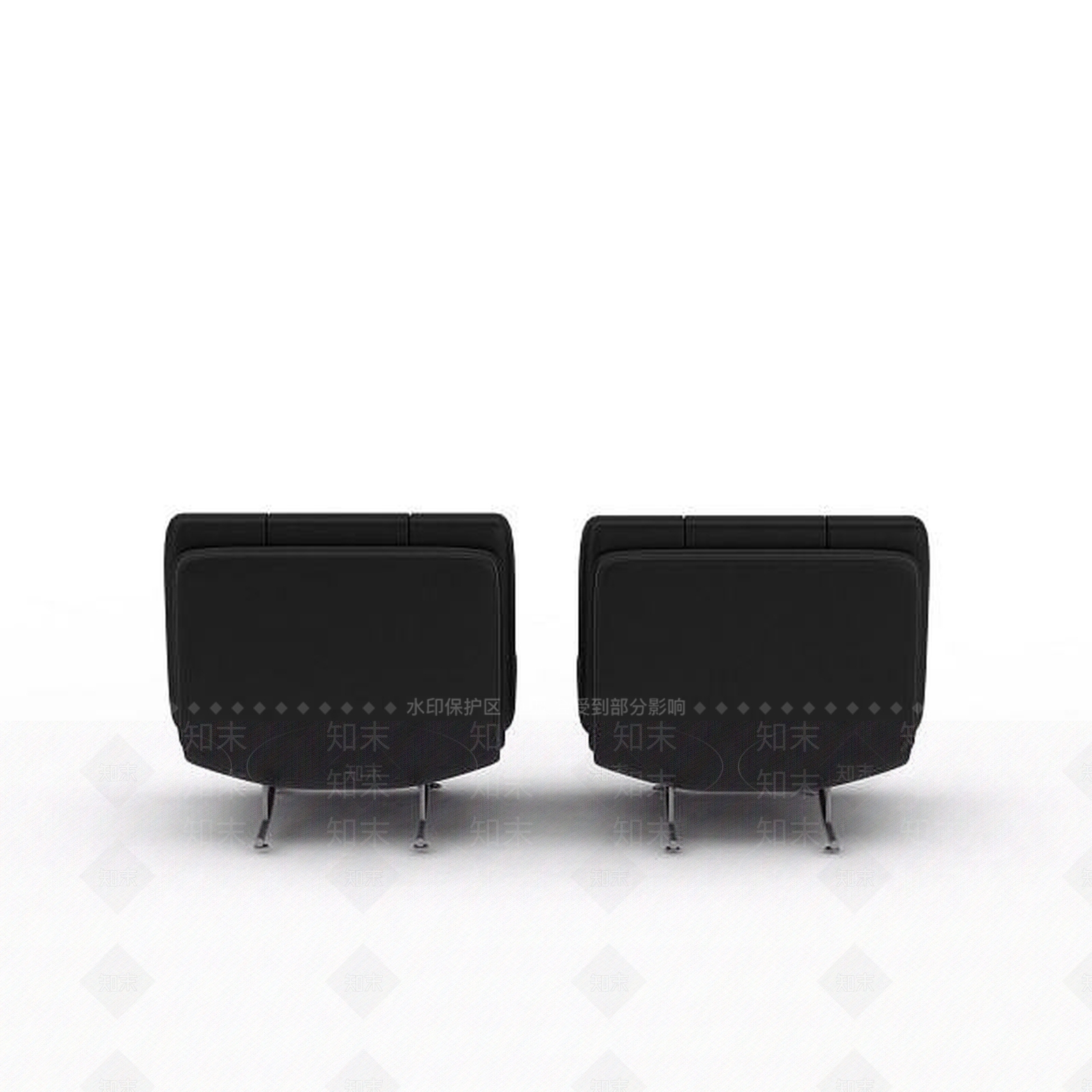 现代办公室椅子3D模型下载【ID:1197556080】