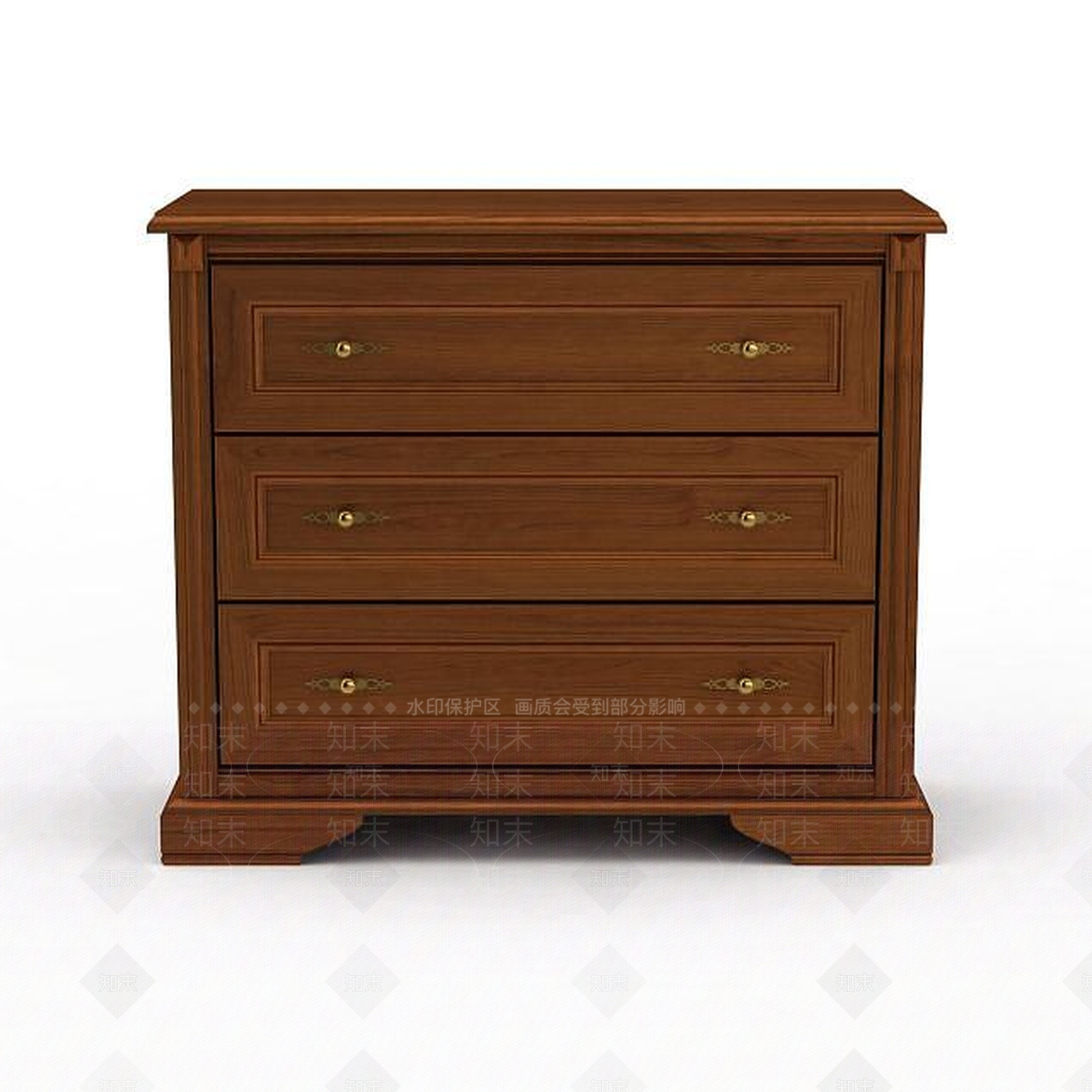 现代卧室床头柜3D模型下载【ID:1197559570】