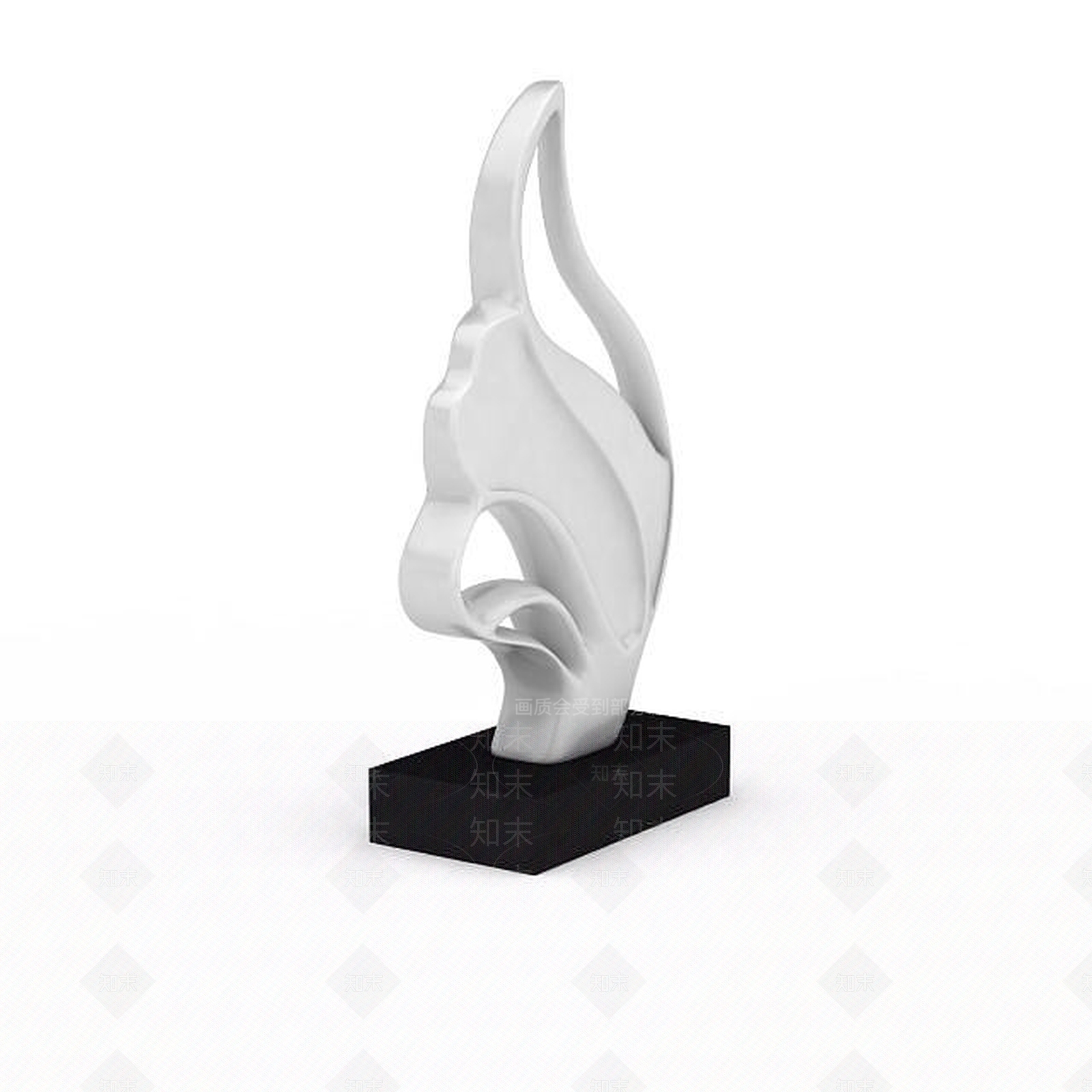 现代艺术装饰品3D模型下载【ID:1197561207】